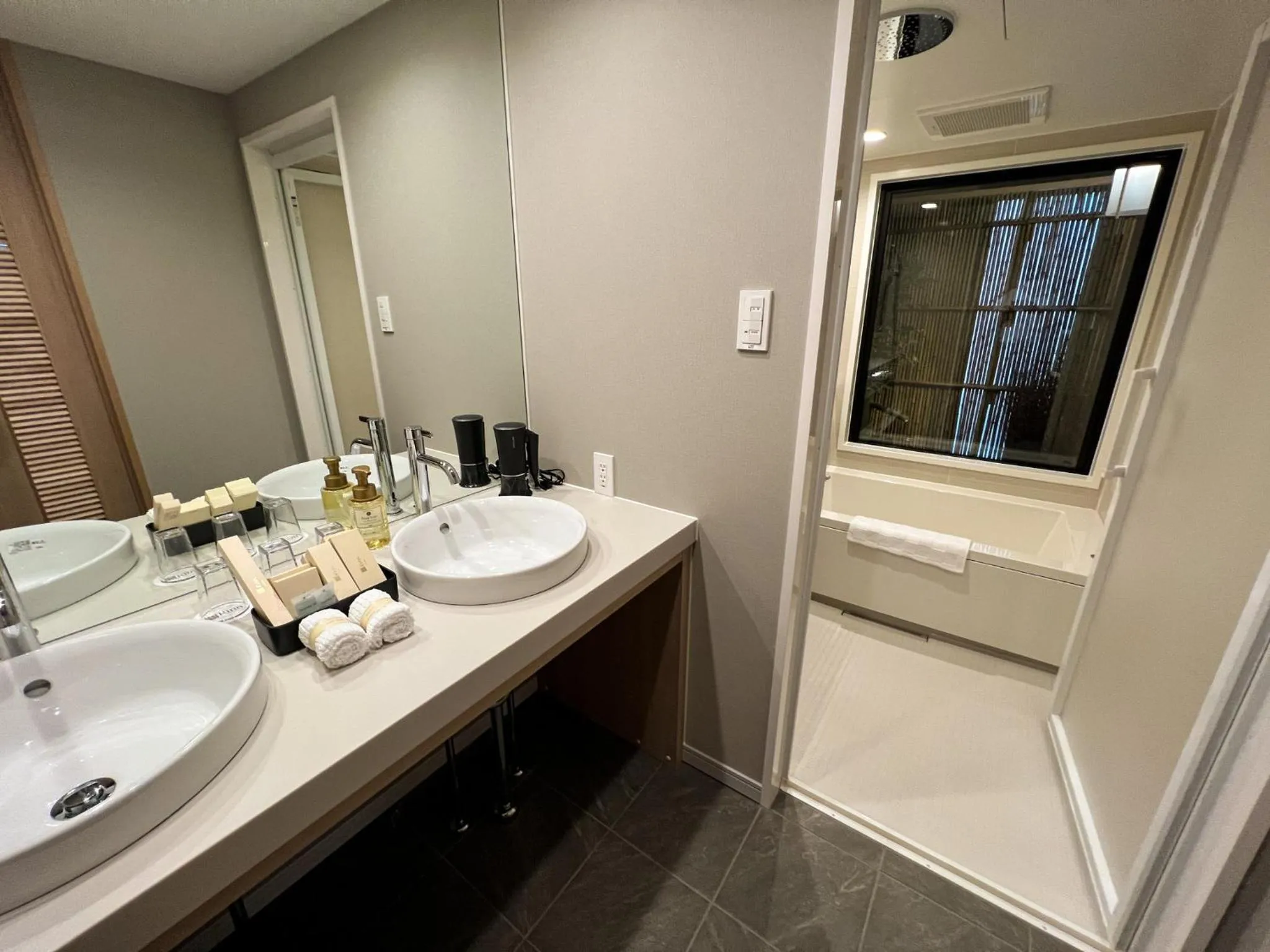 Bathroom in Rinn Kyoto Station