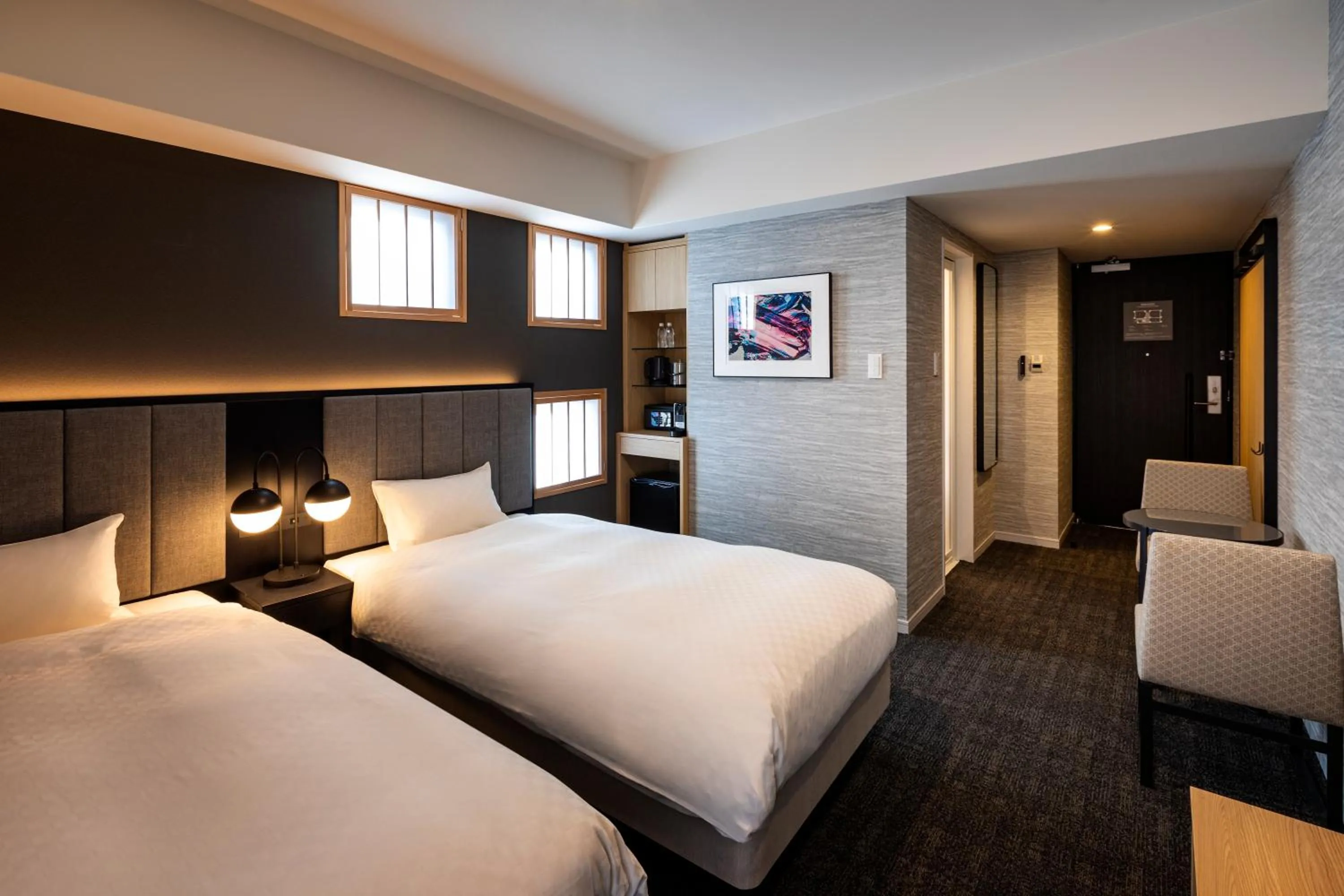 Bed in Rinn Kyoto Station