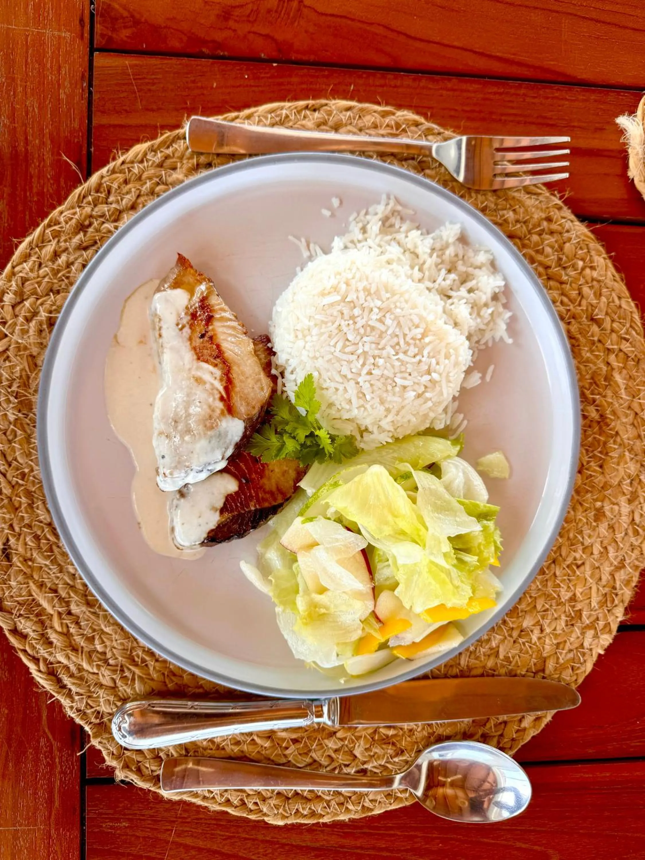 Food close-up in Sands Grand