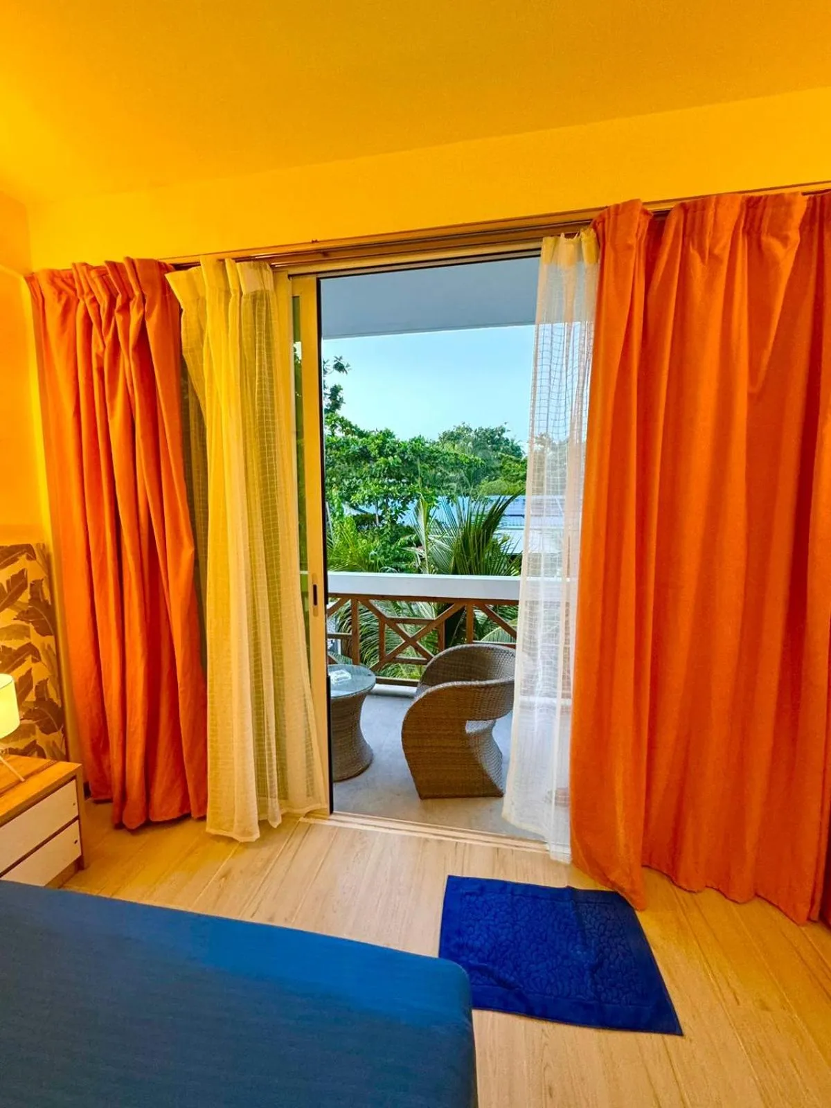 Balcony/Terrace, Bed in Sands Grand