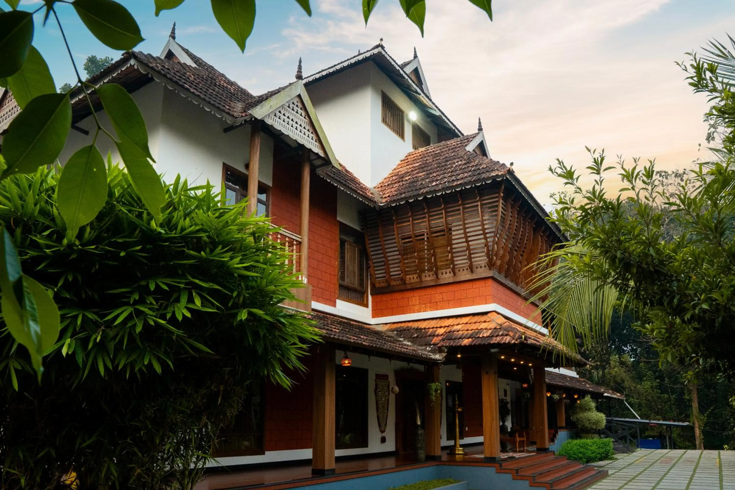 Property building in Vajra Ayurveda and Yoga Retreat