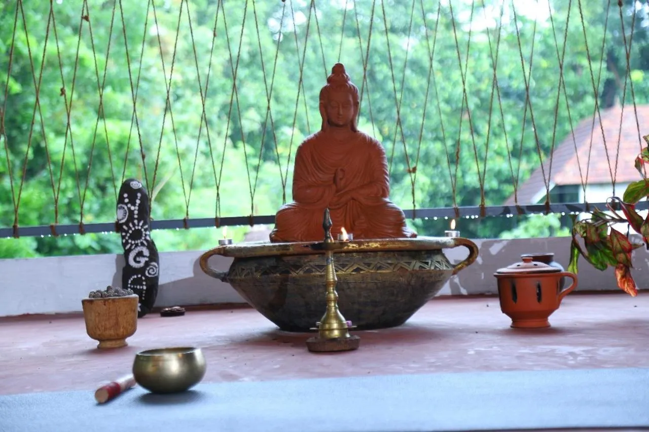 Patio in Vajra Ayurveda and Yoga Retreat