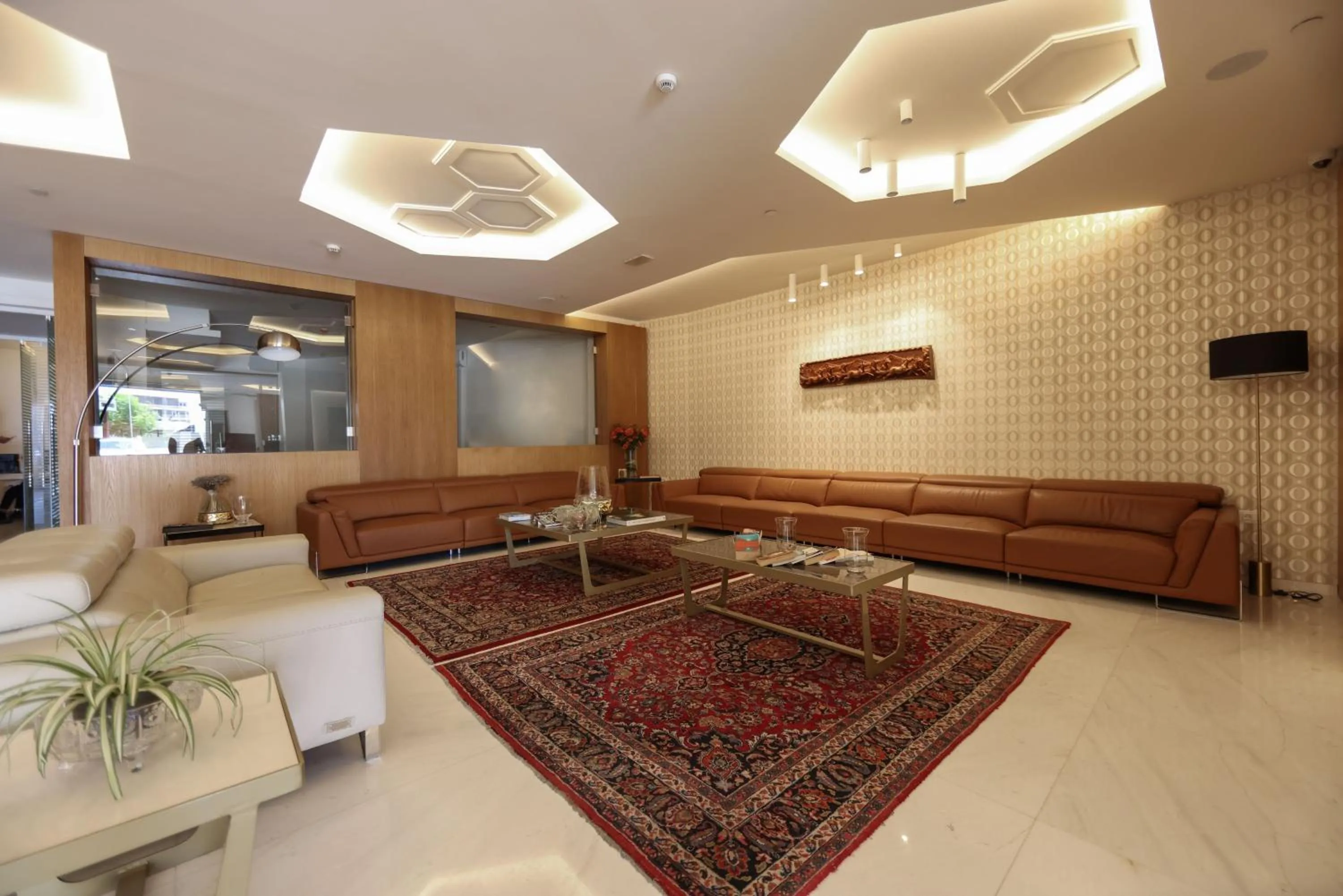 Seating area in Majestic Byblos Grand Hotel