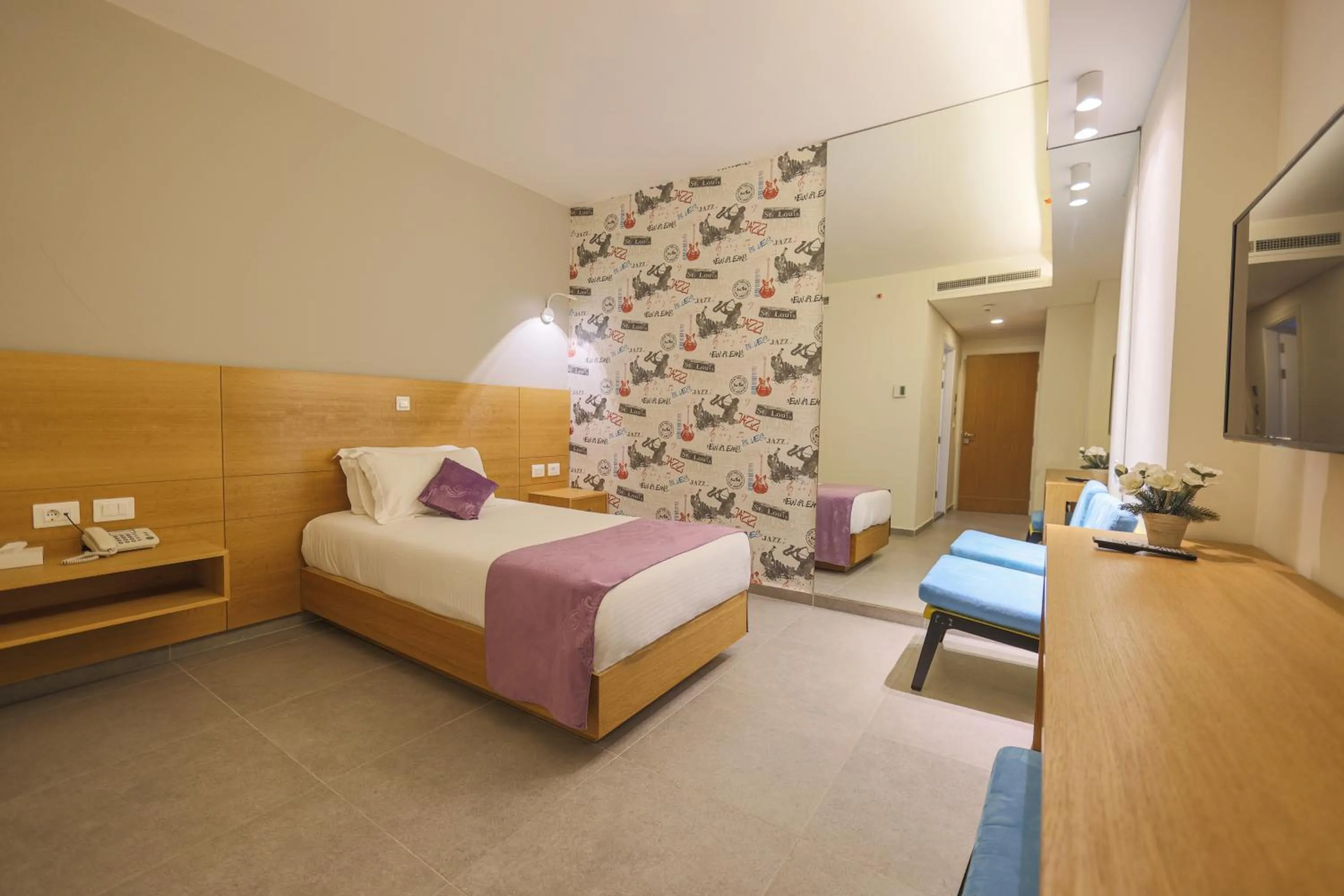 Bedroom, Bed in Majestic Byblos Grand Hotel