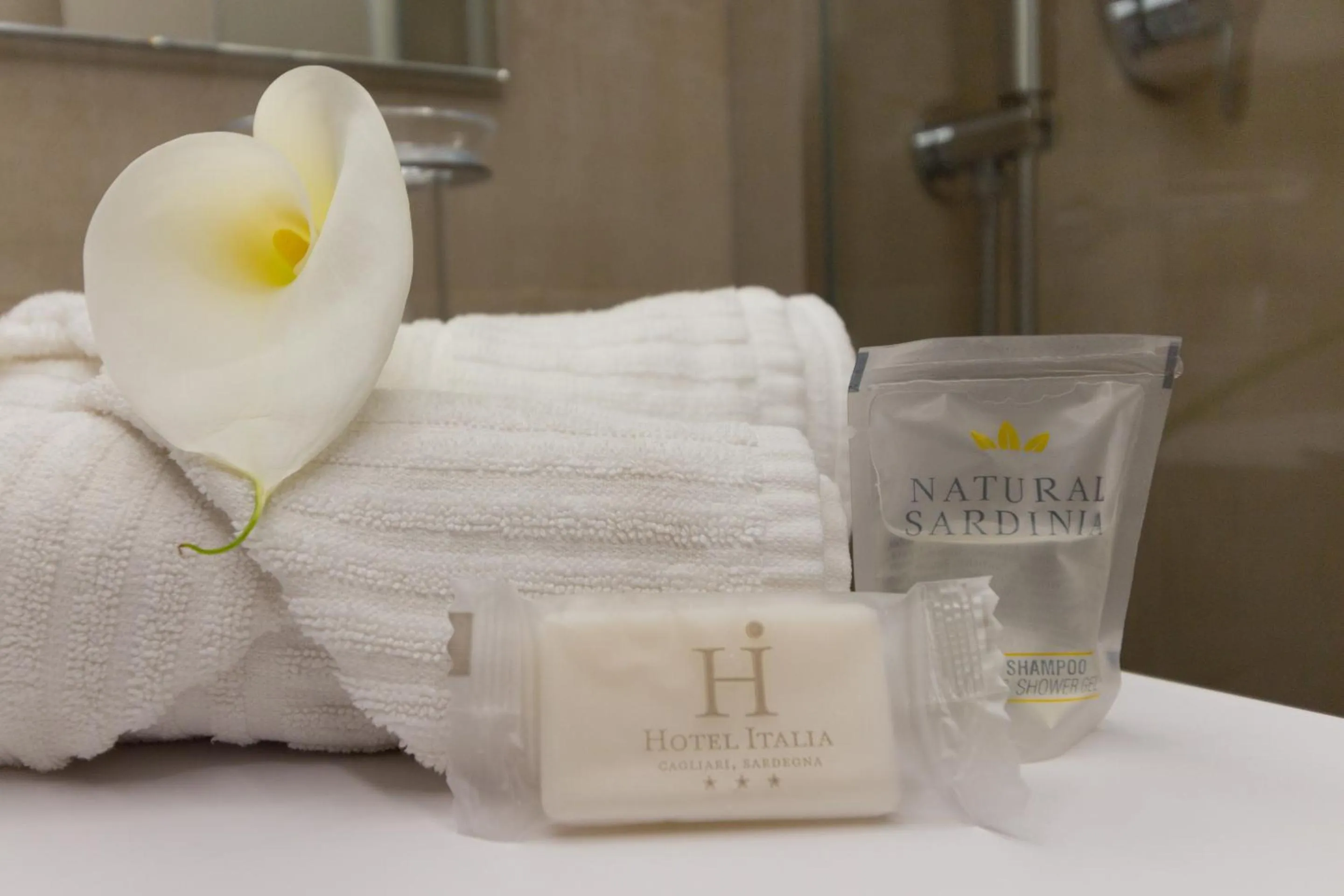 Bathroom in Hotel Italia