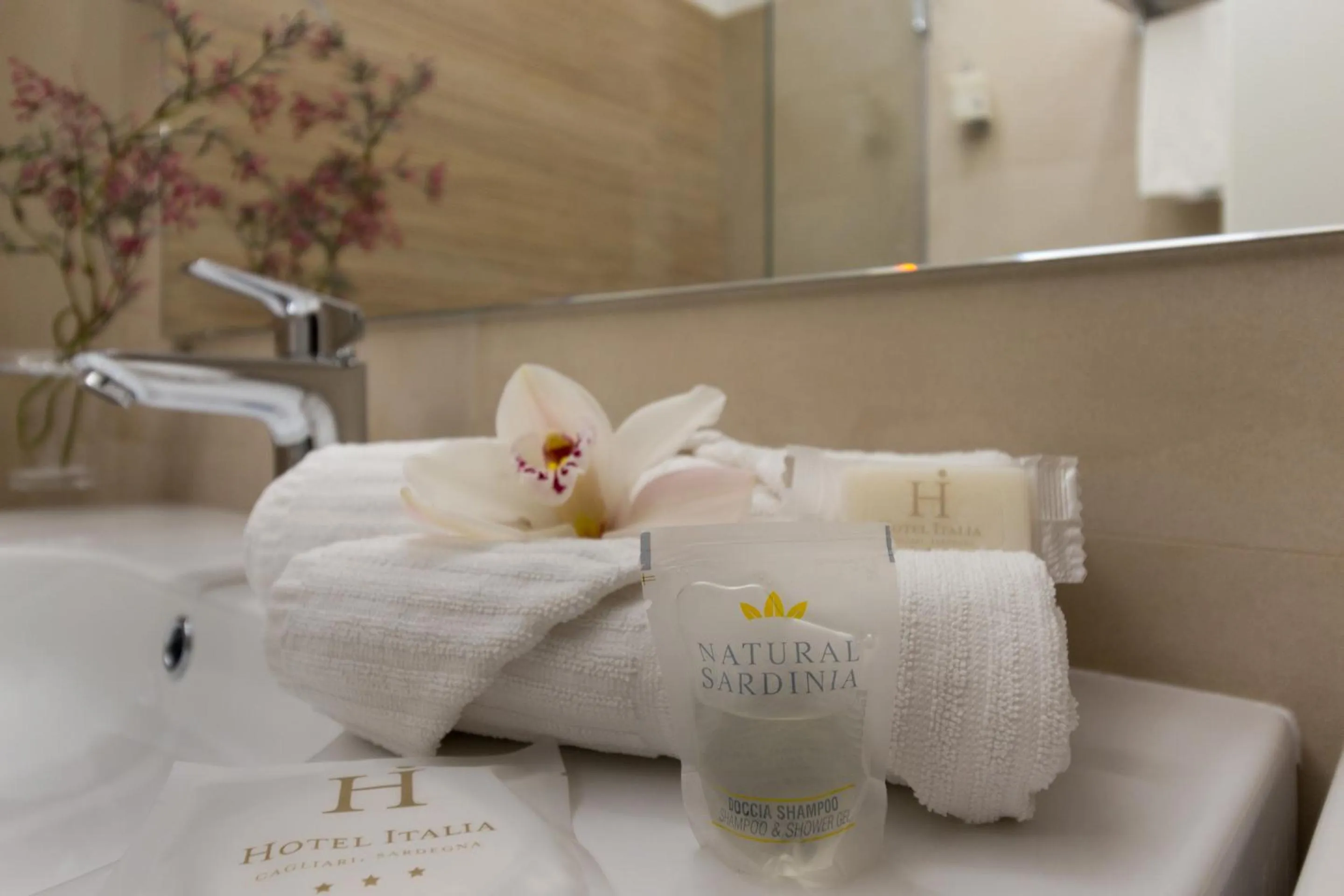 Bathroom in Hotel Italia