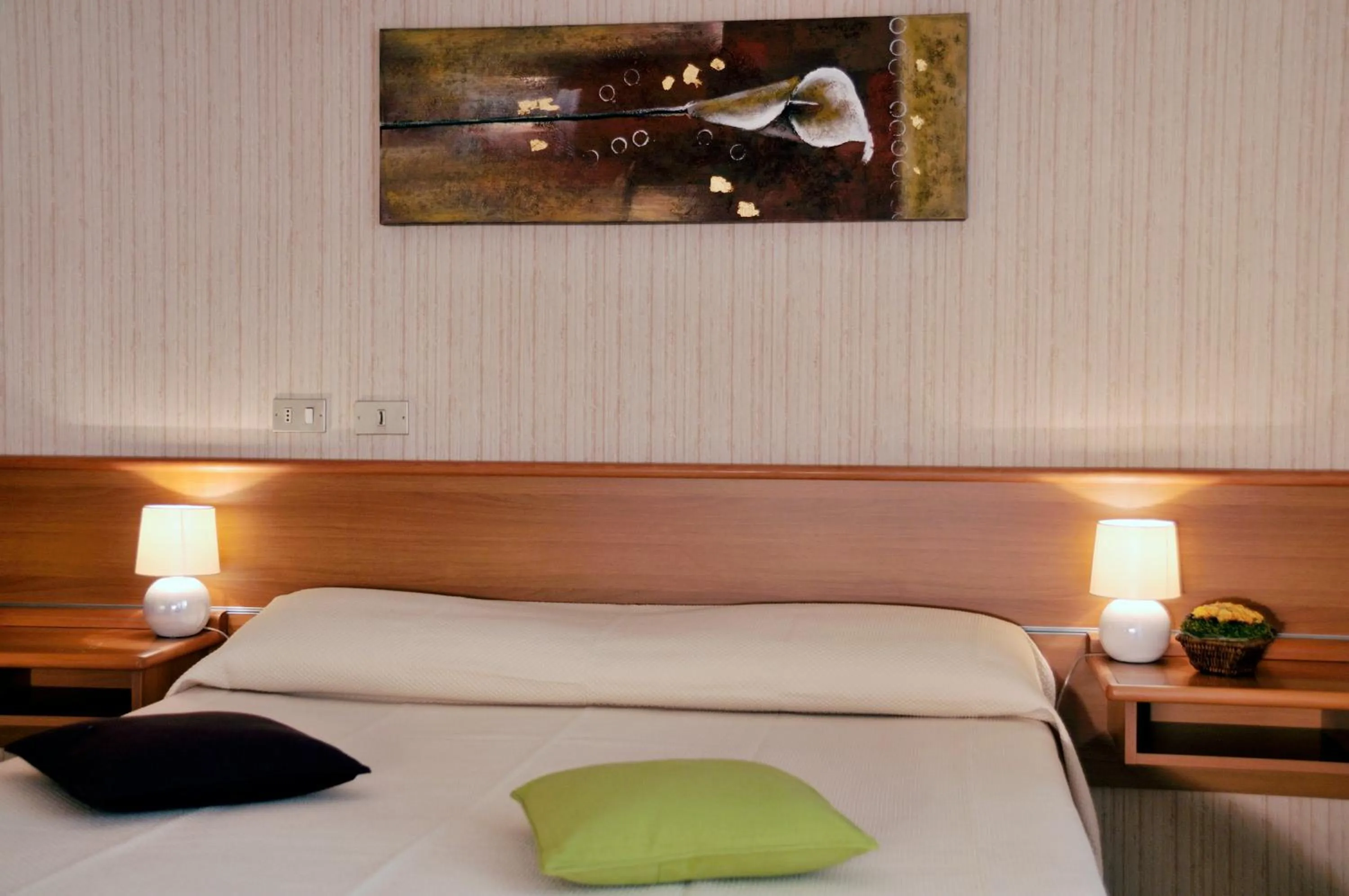 Bed in Hotel Residence Ulivi E Palme