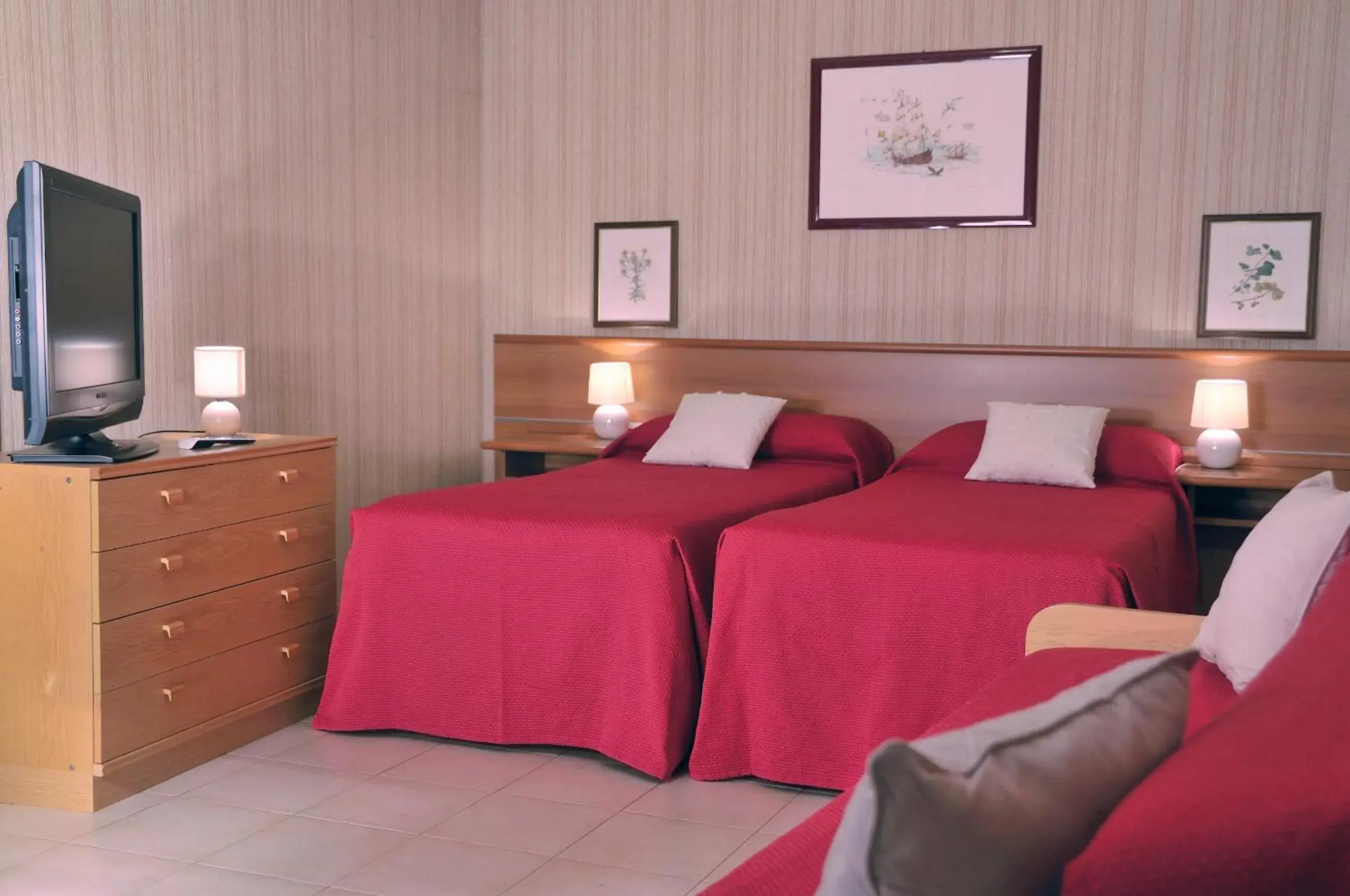 Bed in Hotel Residence Ulivi E Palme Bed in Hotel Residence Ulivi E Palme