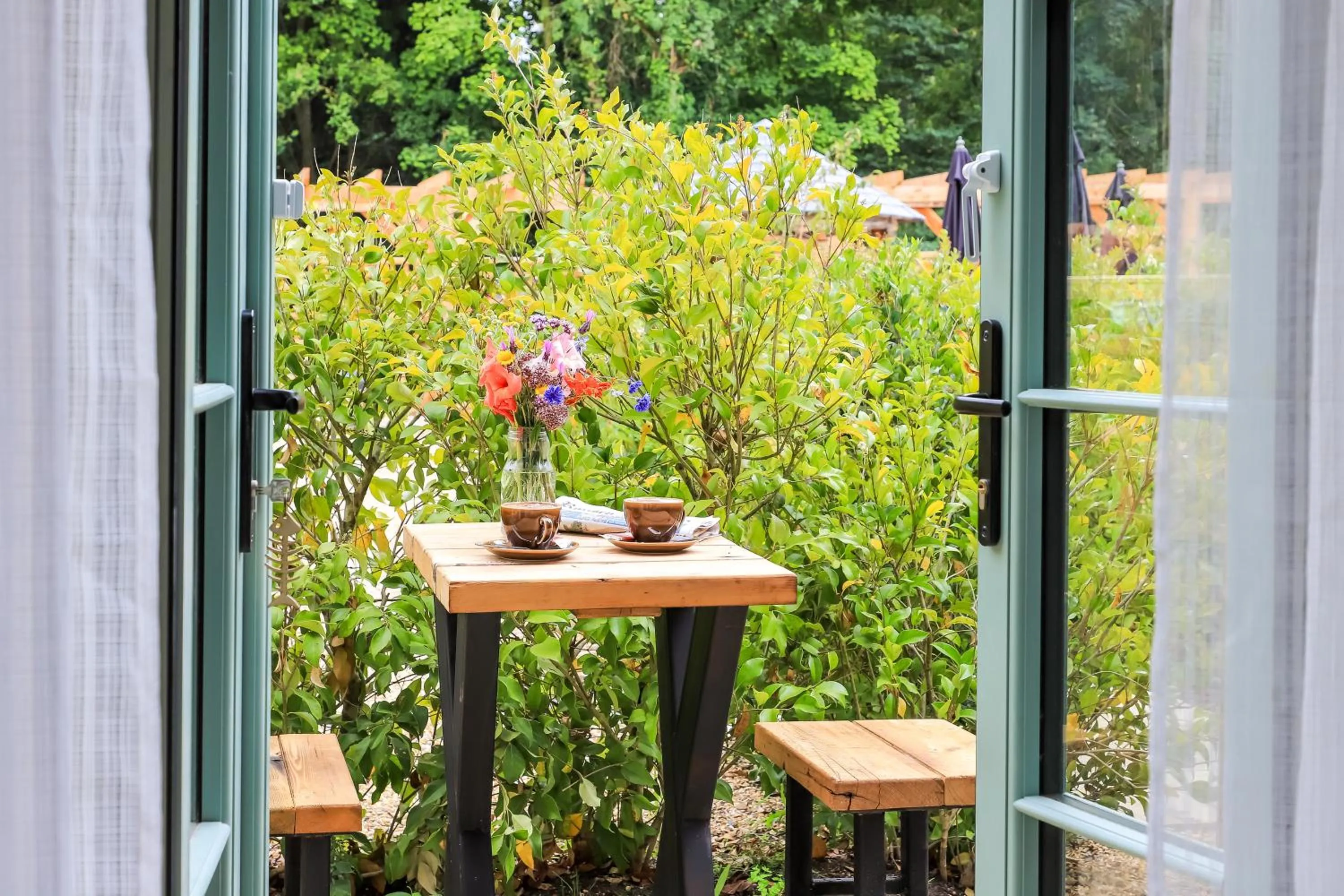 Patio in The Duke on The Test