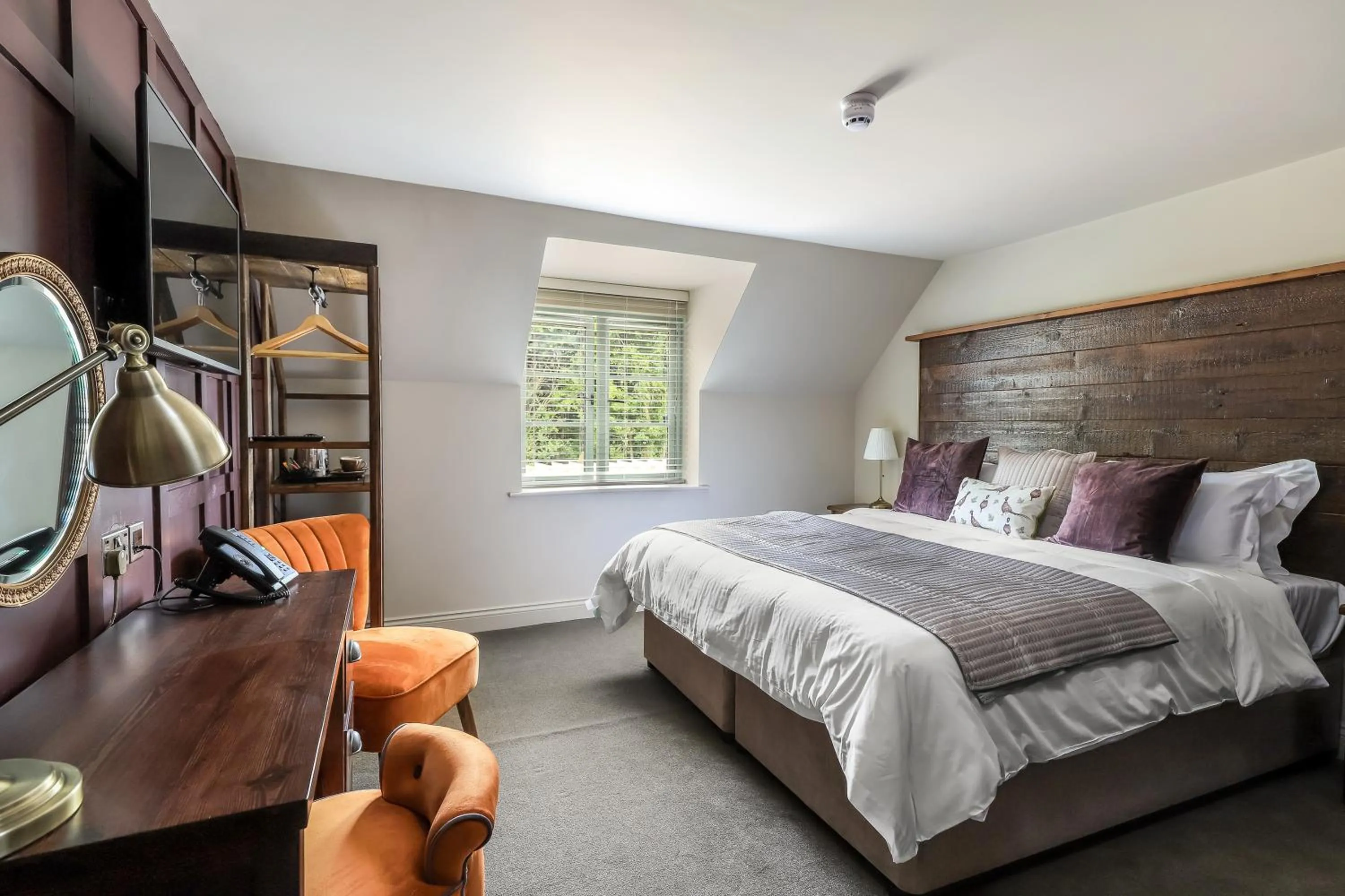 Photo of the whole room, Bed in The Duke on The Test