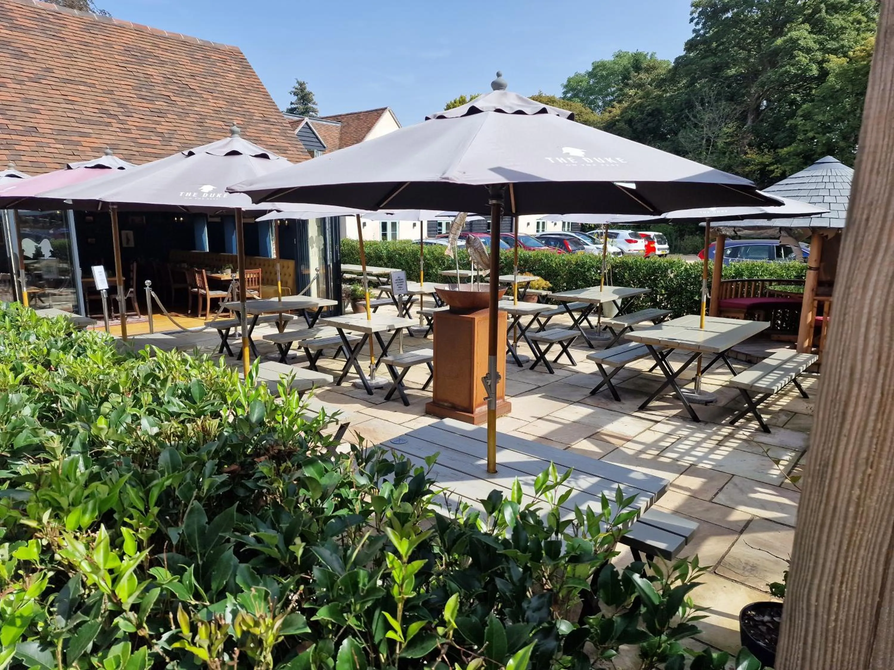 Restaurant/places to eat in The Duke on The Test