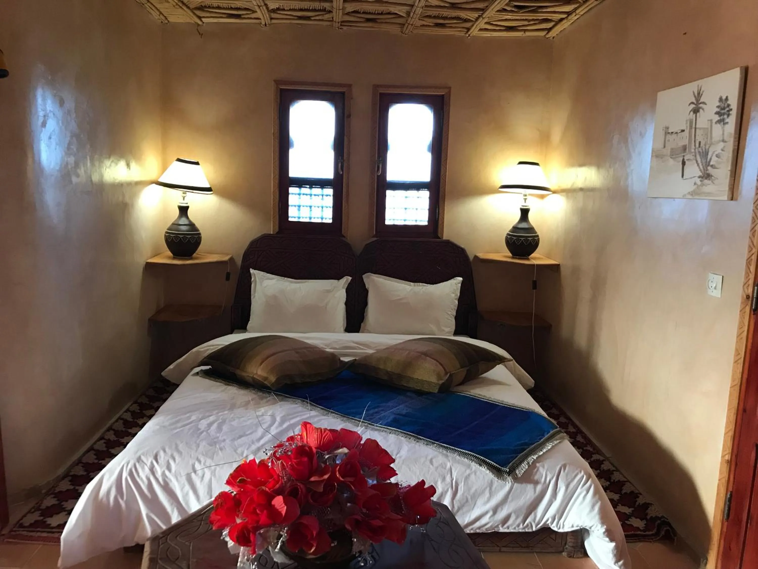 Bedroom, Bed in Dar Amazir