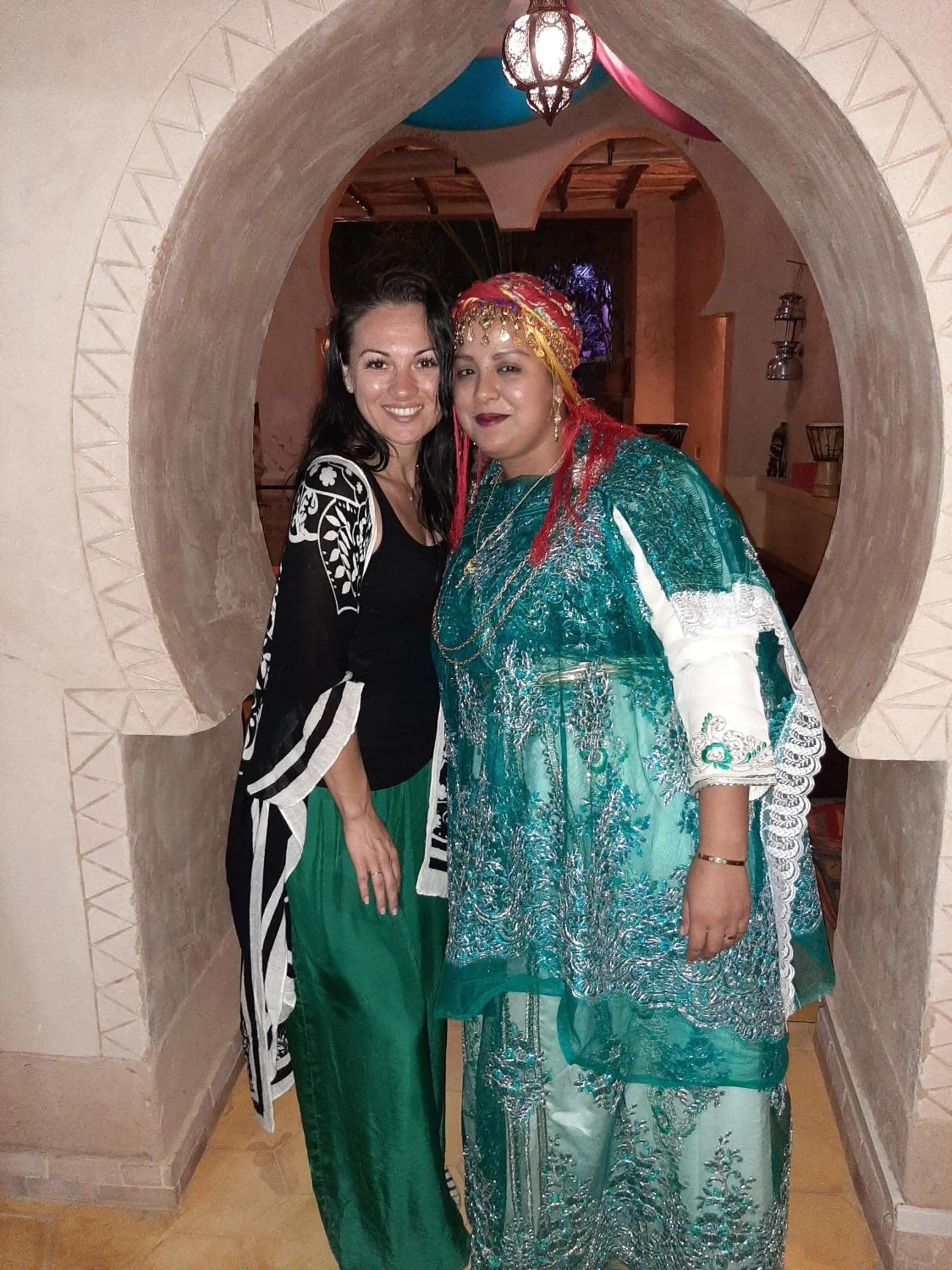 group of guests in Dar Amazir