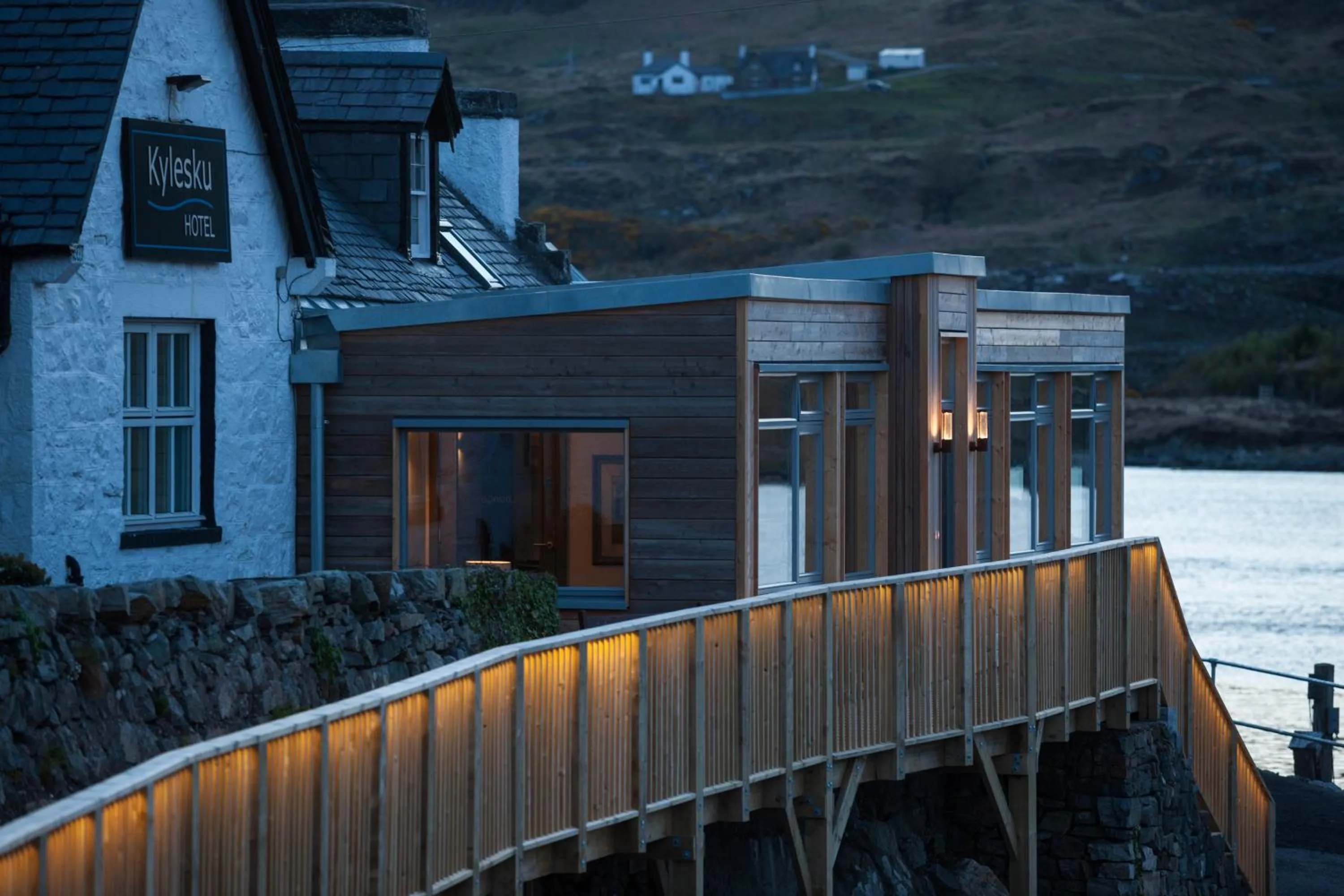 Balcony/Terrace in Kylesku Hotel