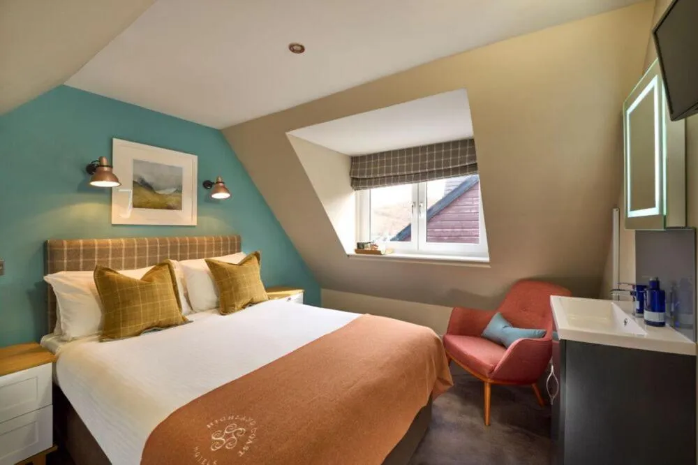 Bed in Kylesku Hotel