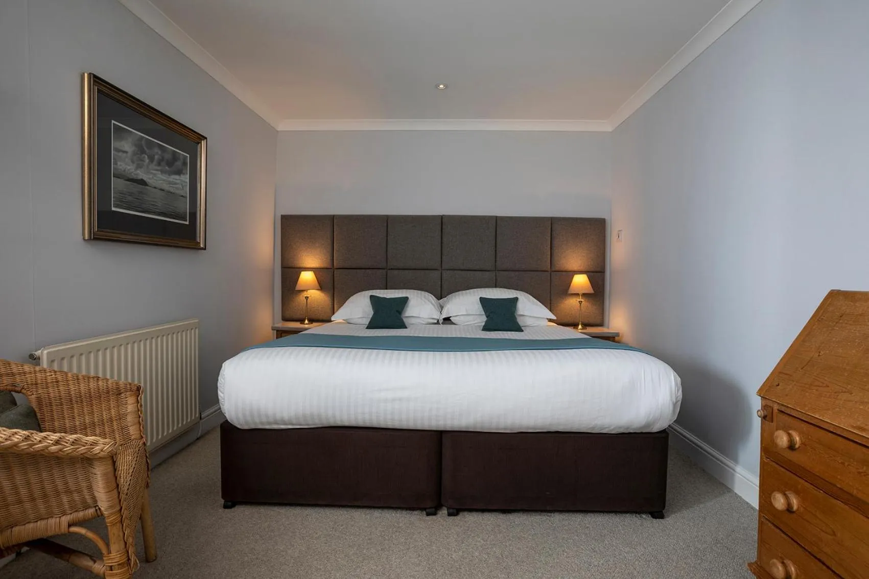 Bed in Kylesku Hotel