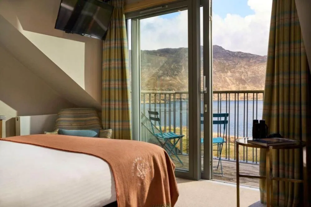 Bed in Kylesku Hotel