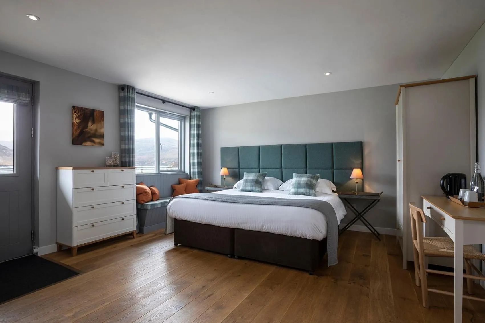 Bed in Kylesku Hotel