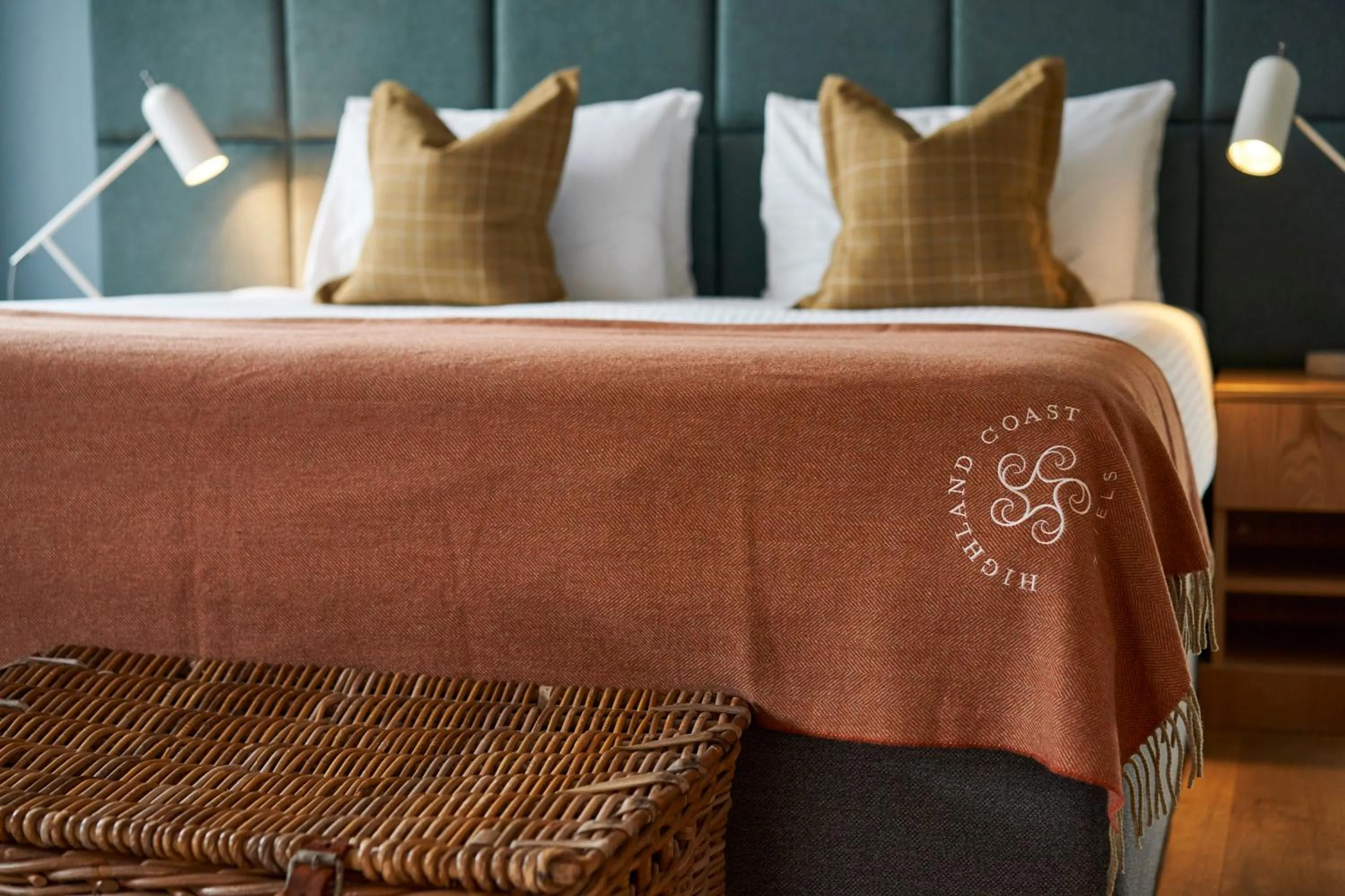 Bed in Kylesku Hotel