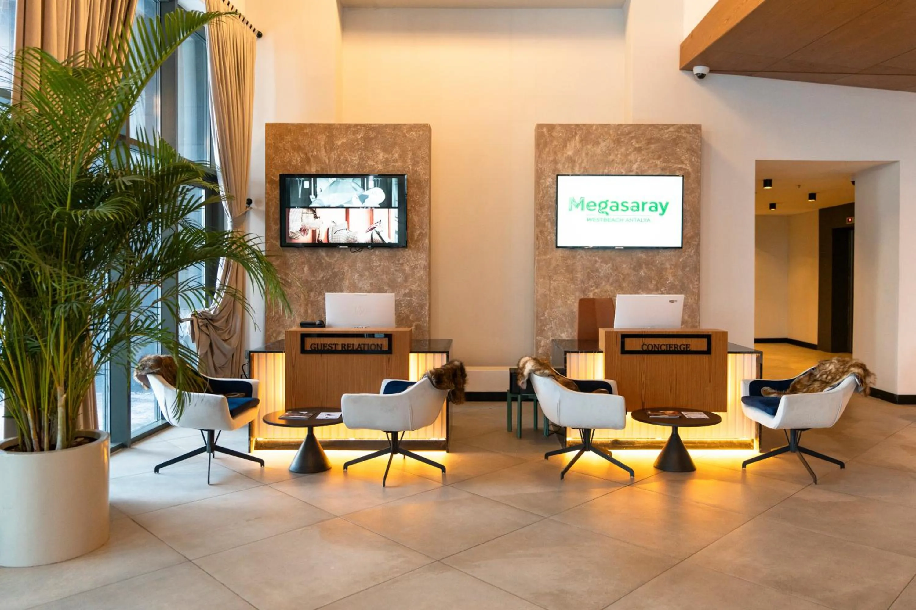 Lobby or reception in Megasaray Mount Erciyes