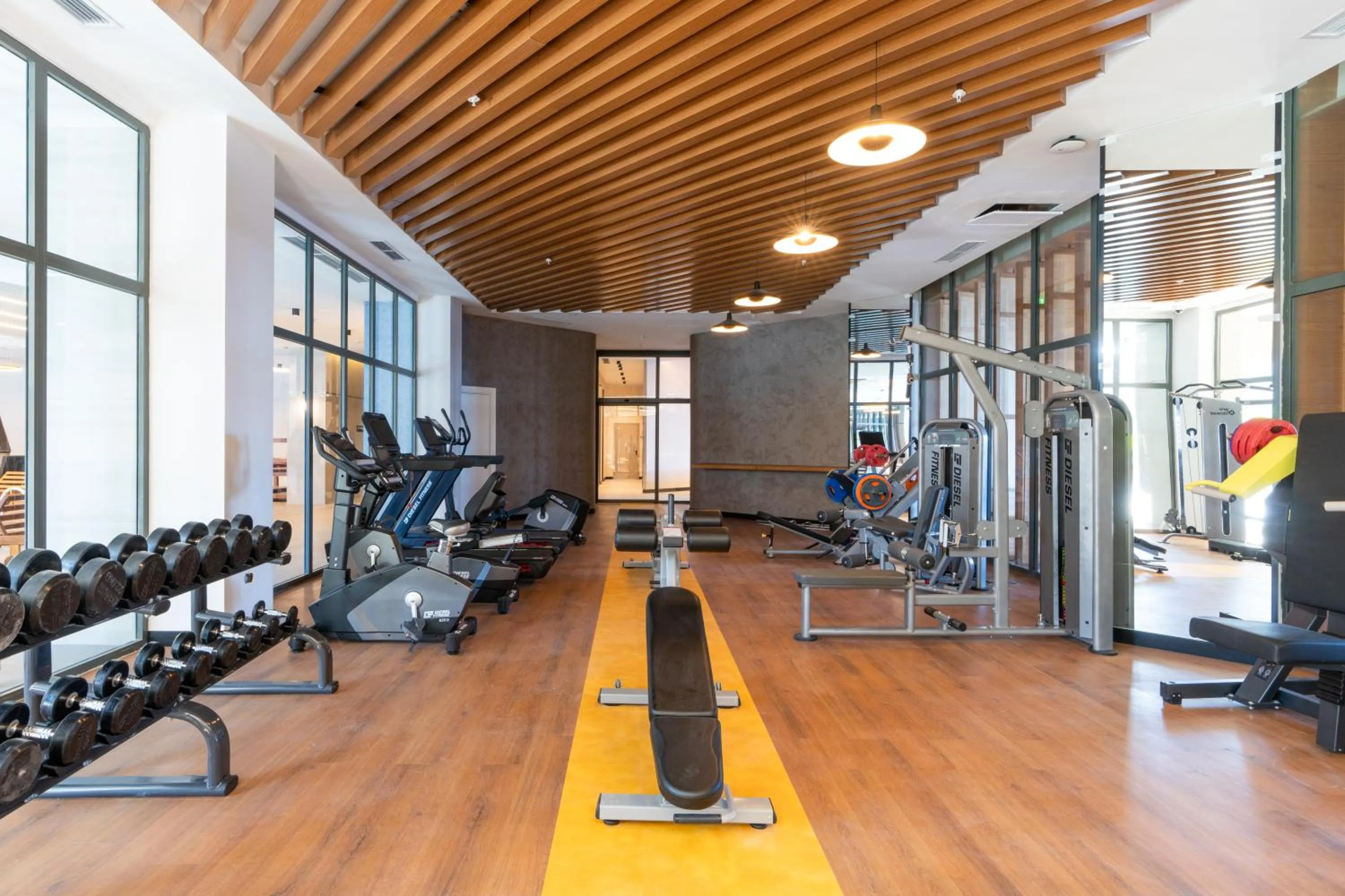 Fitness centre/facilities in Megasaray Mount Erciyes