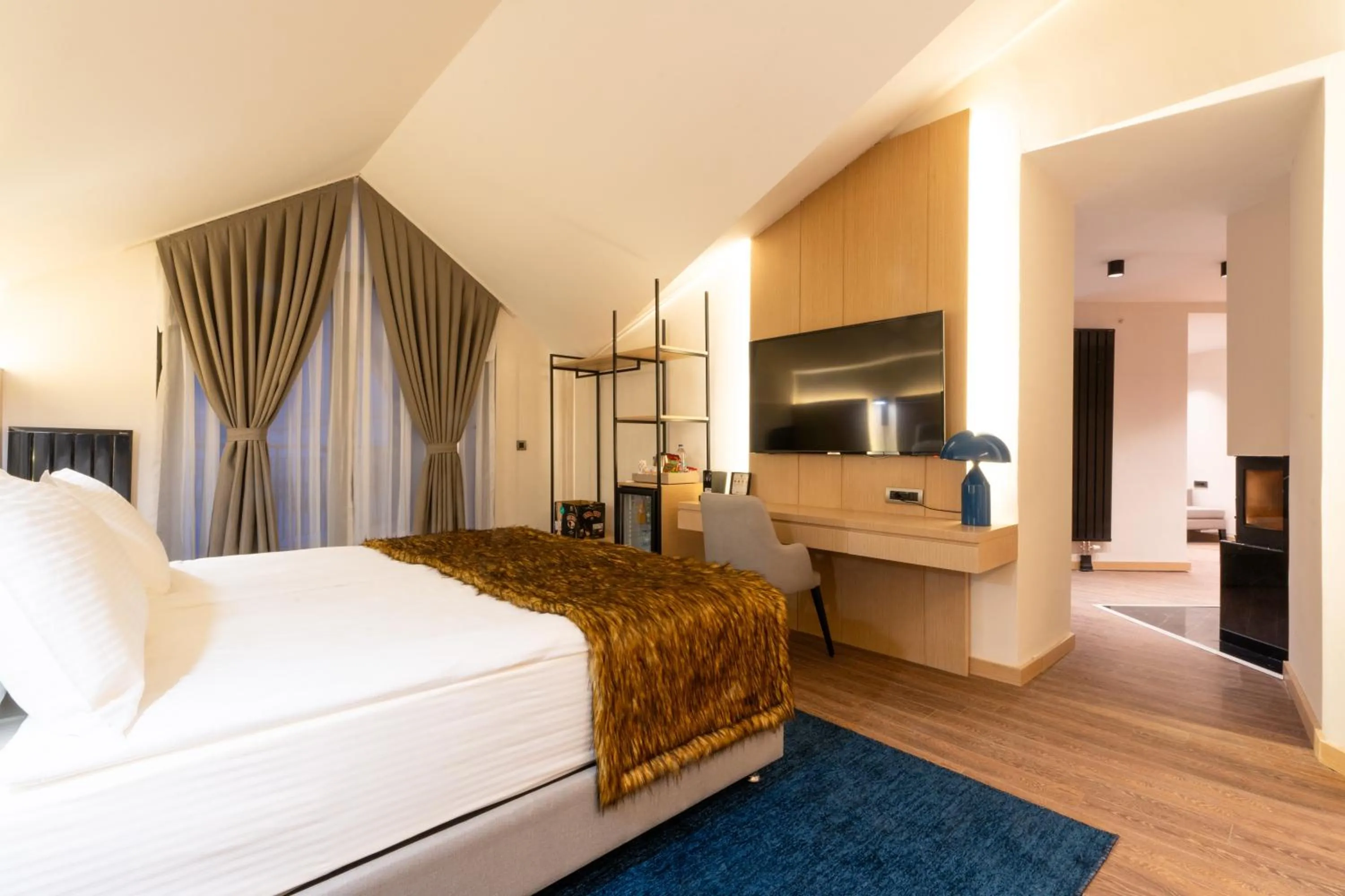 Bedroom, Bed in Megasaray Mount Erciyes