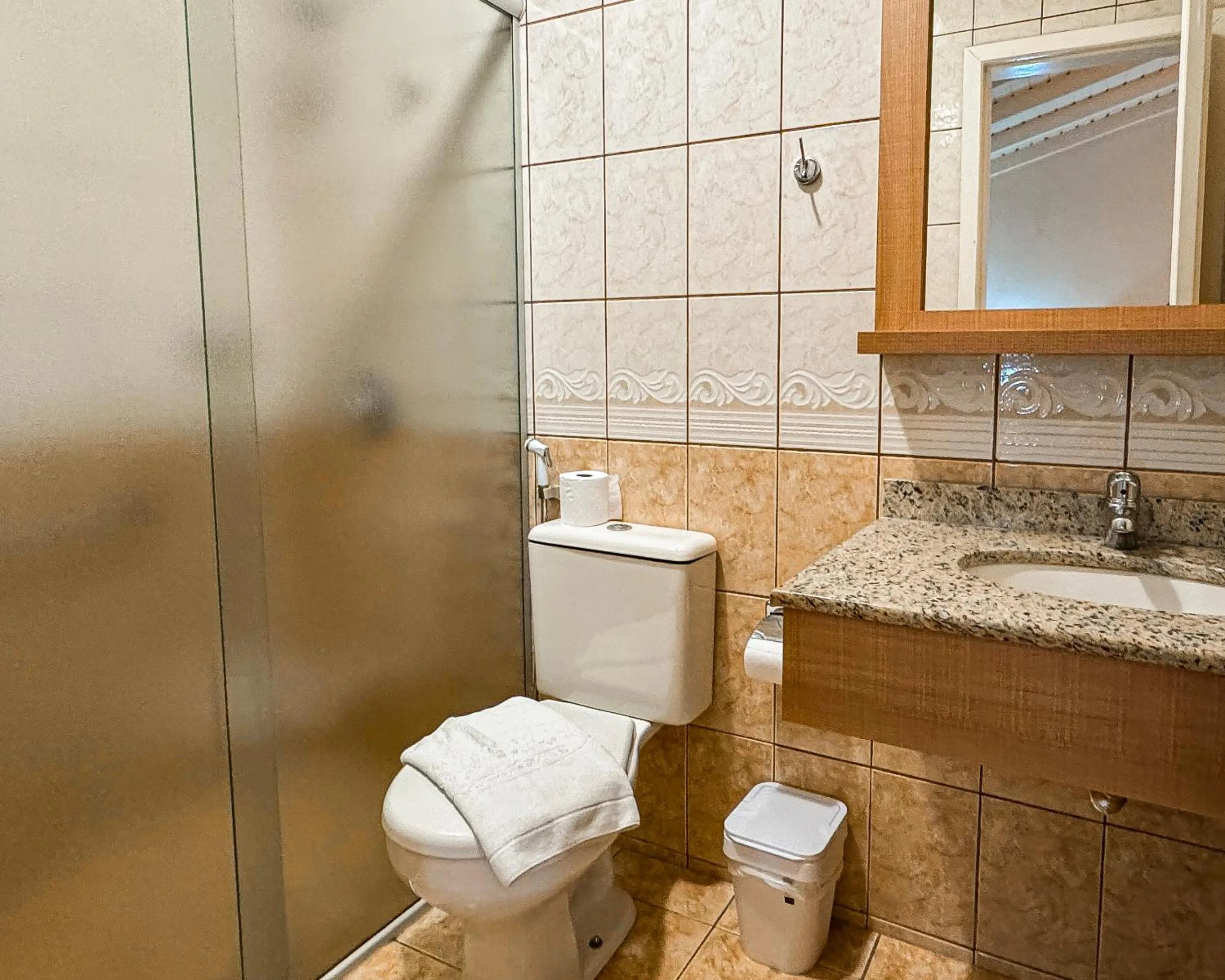 Bathroom in Hotel Pousada Ald' Mama