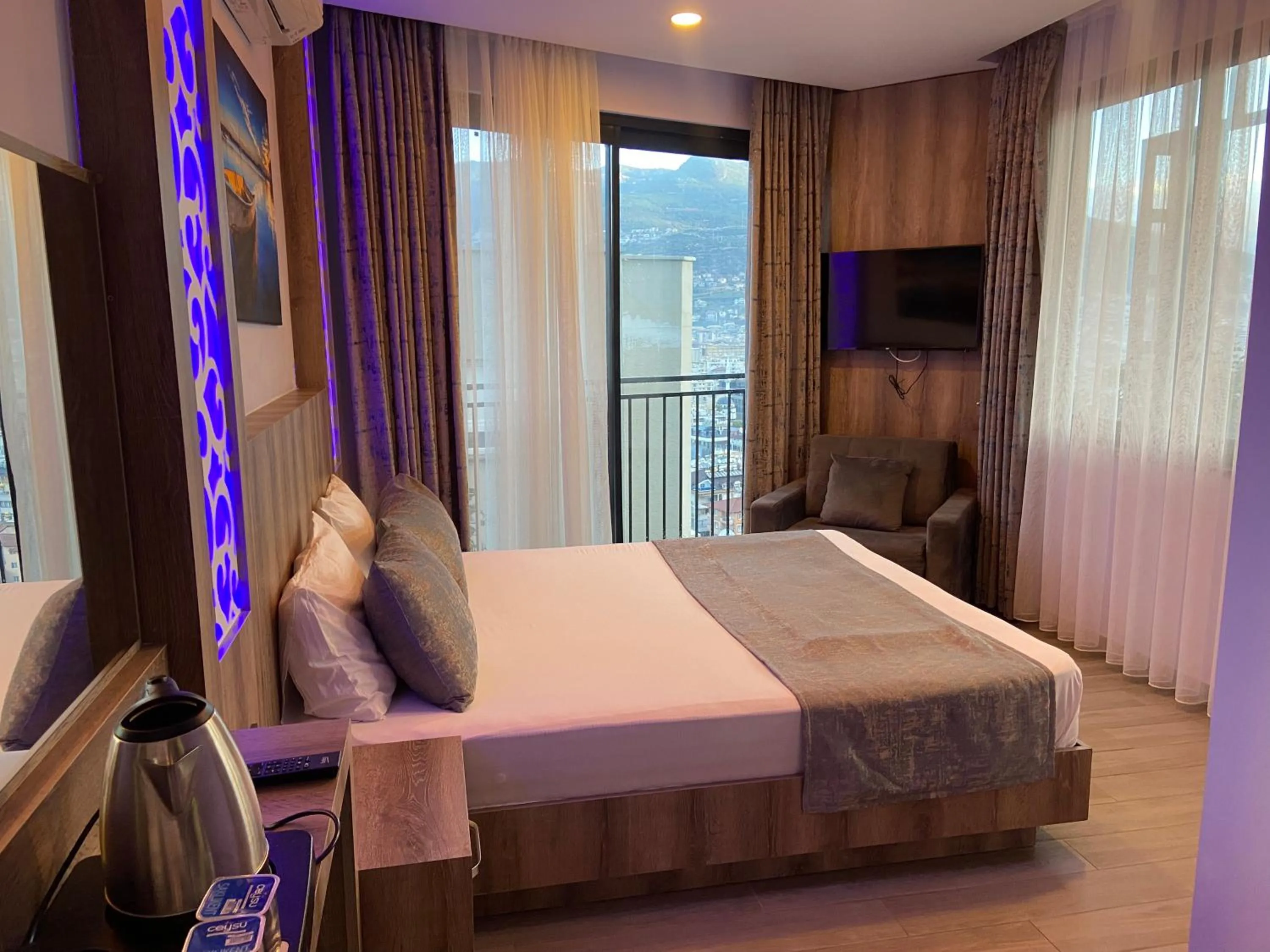 Bed in Castle Light Boutique