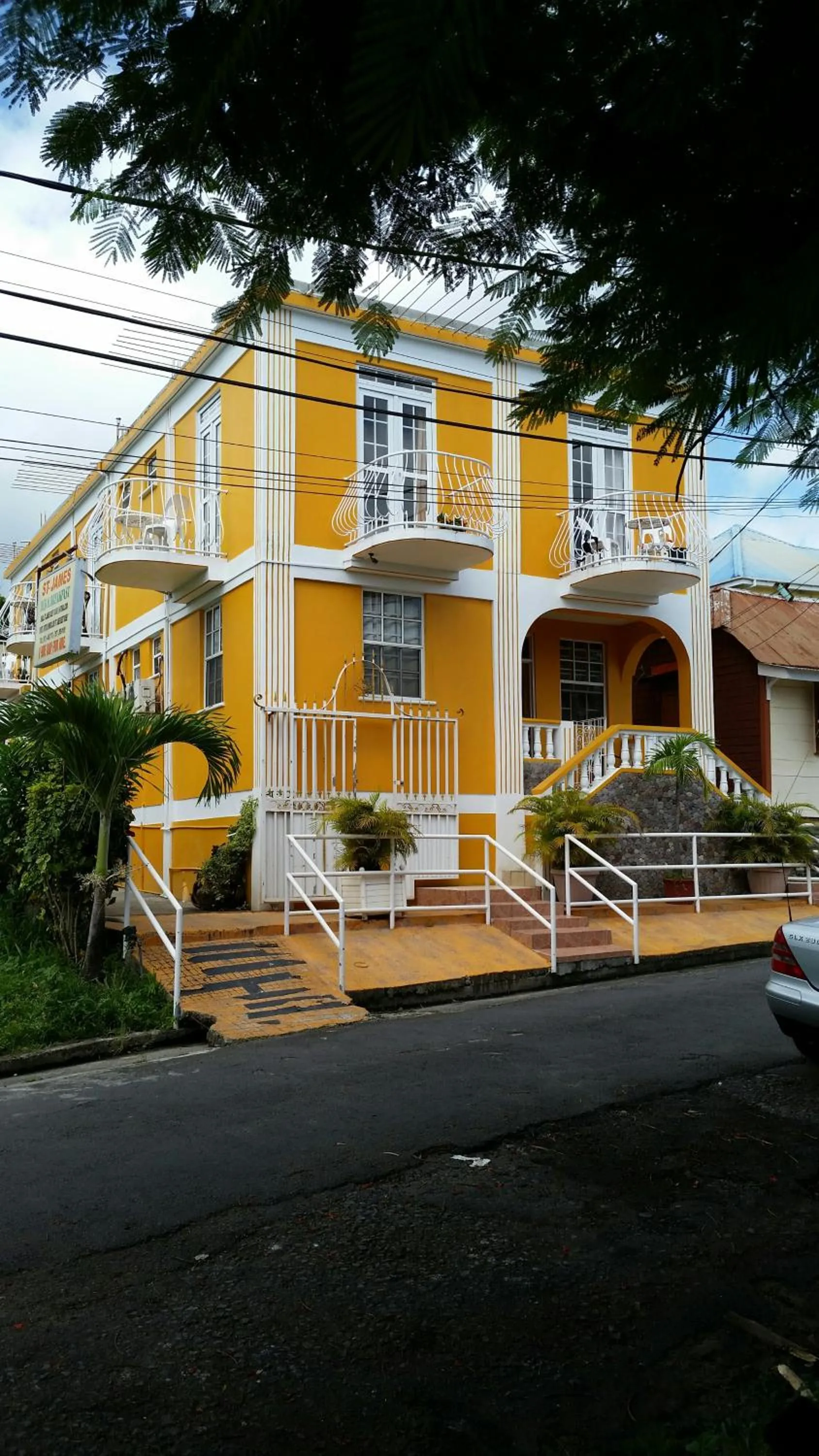 Property building in St. James Guesthouse