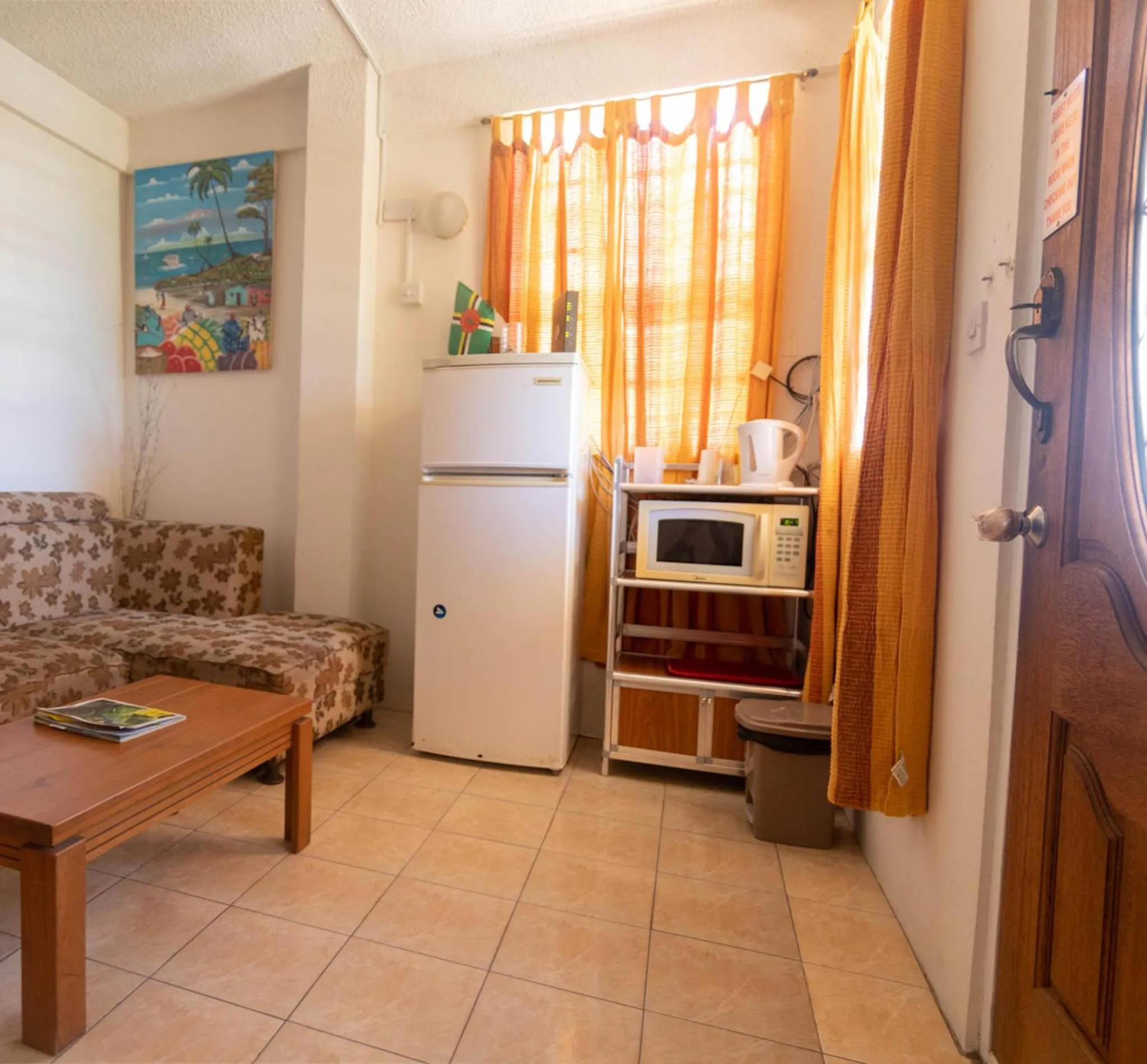 Seating area in St. James Guesthouse