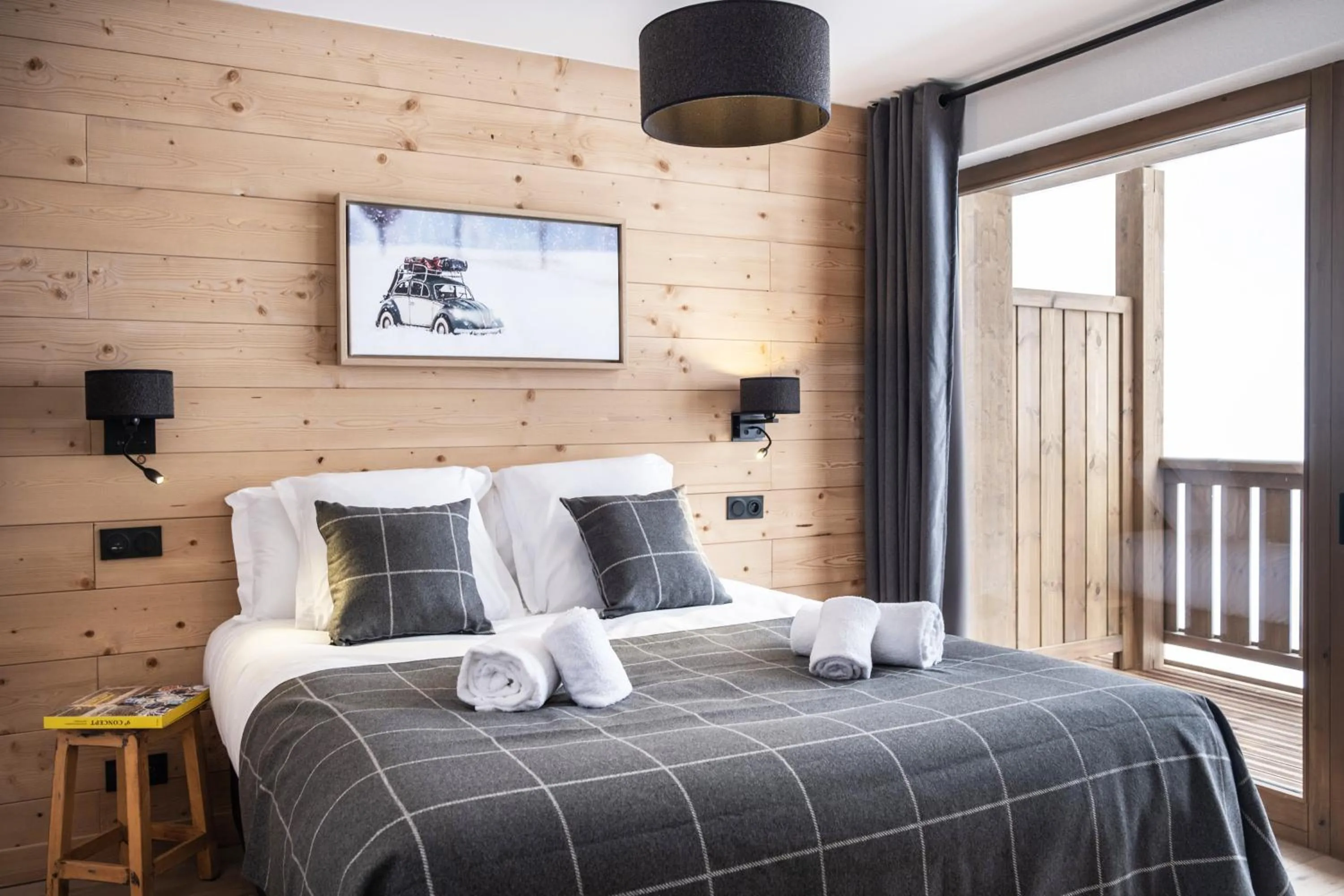 Photo of the whole room, Bed in TERRESENS - Le Snoroc