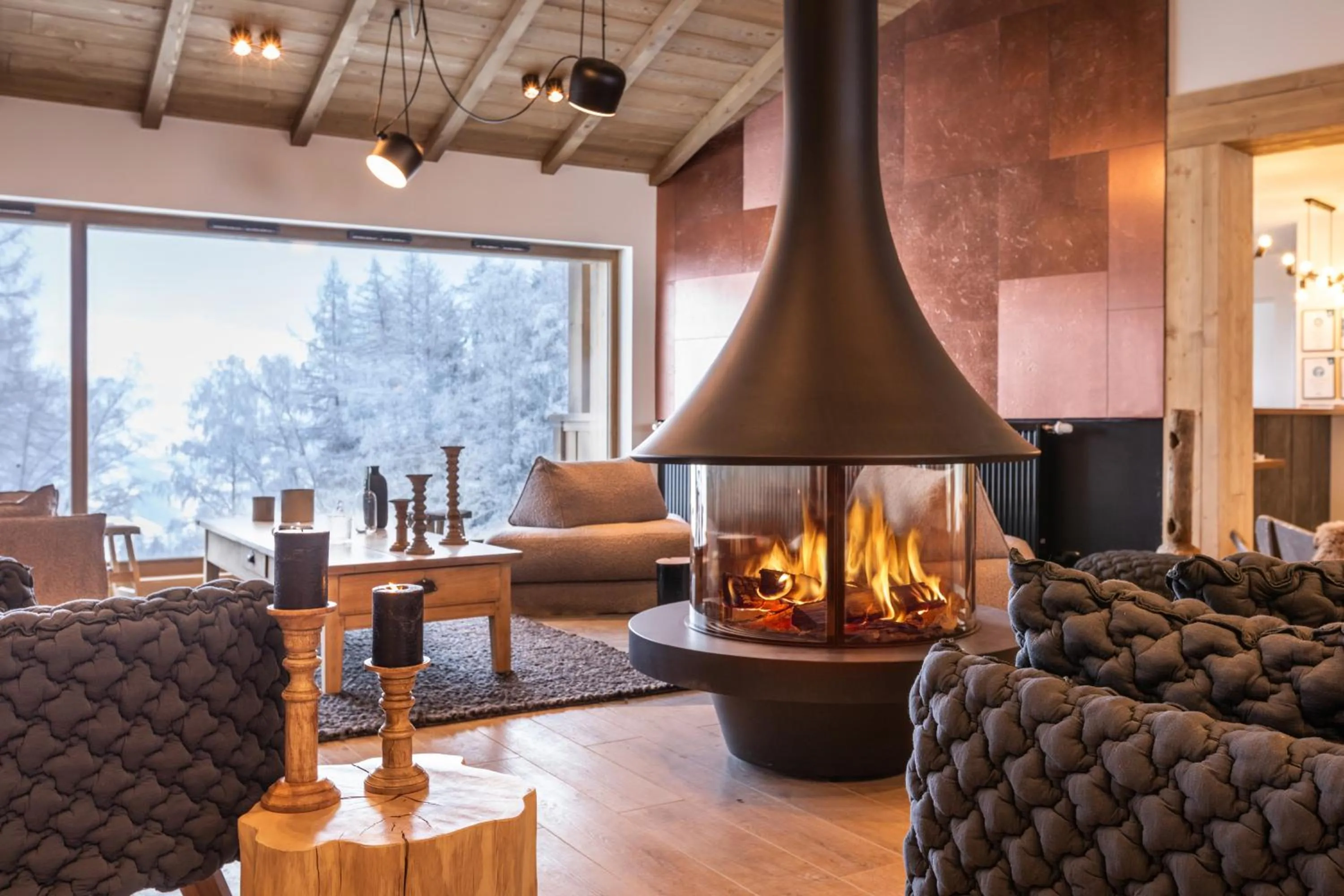 Lobby or reception in TERRESENS - Le Snoroc