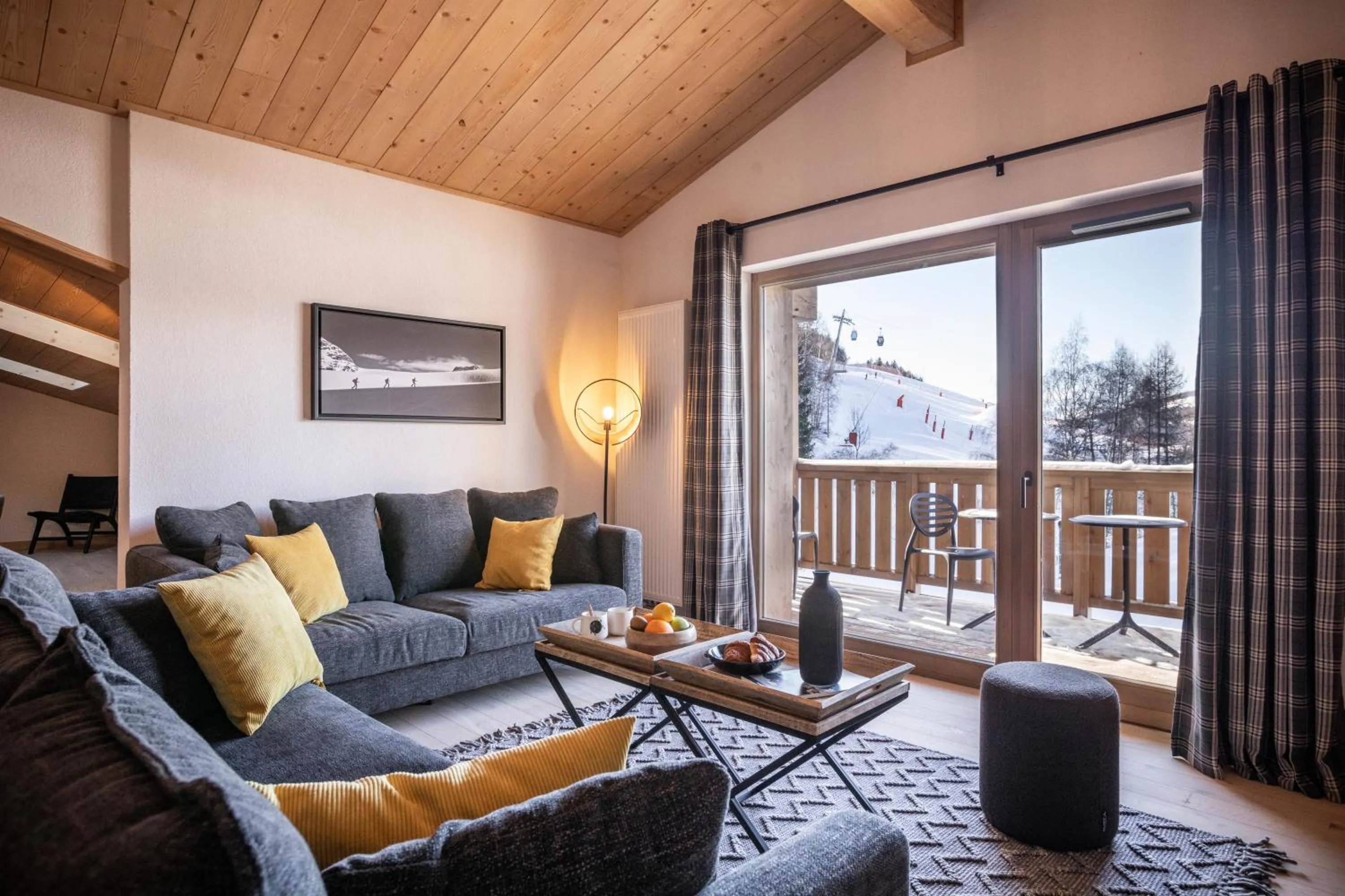 Living room in TERRESENS - Le Snoroc