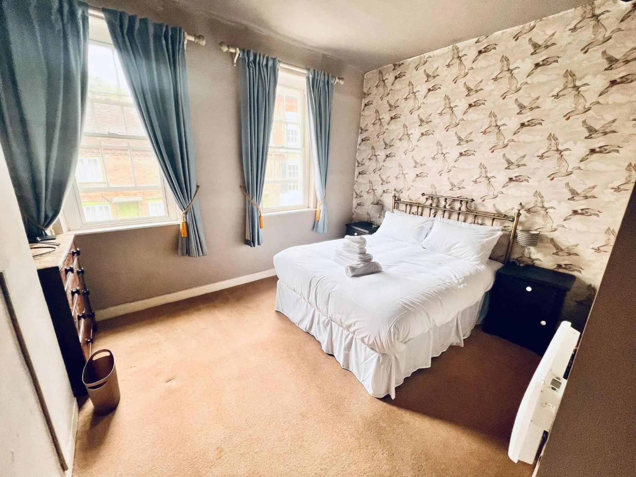 Bed in George & Dragon Hotel