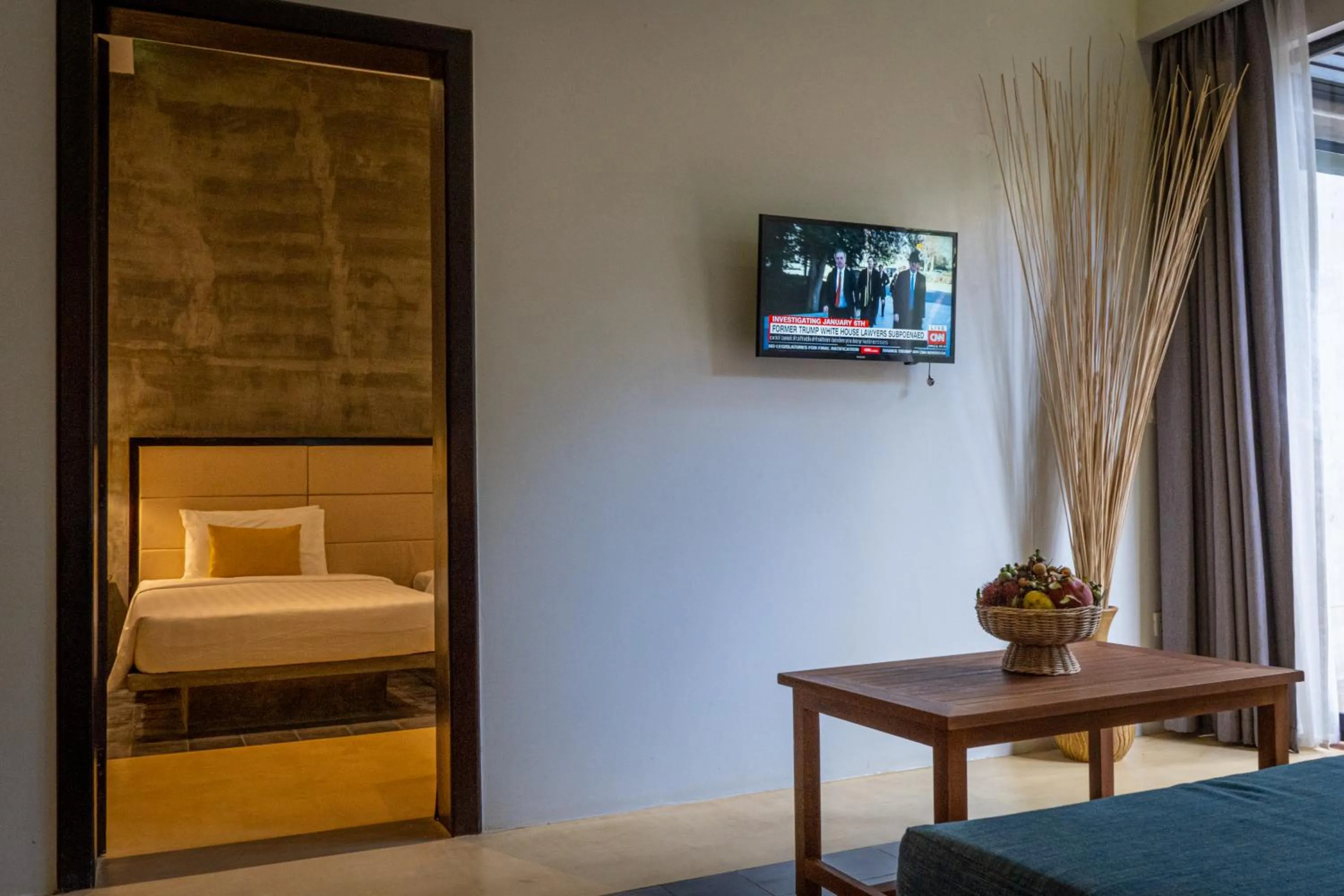 Living room, Bed in Grange