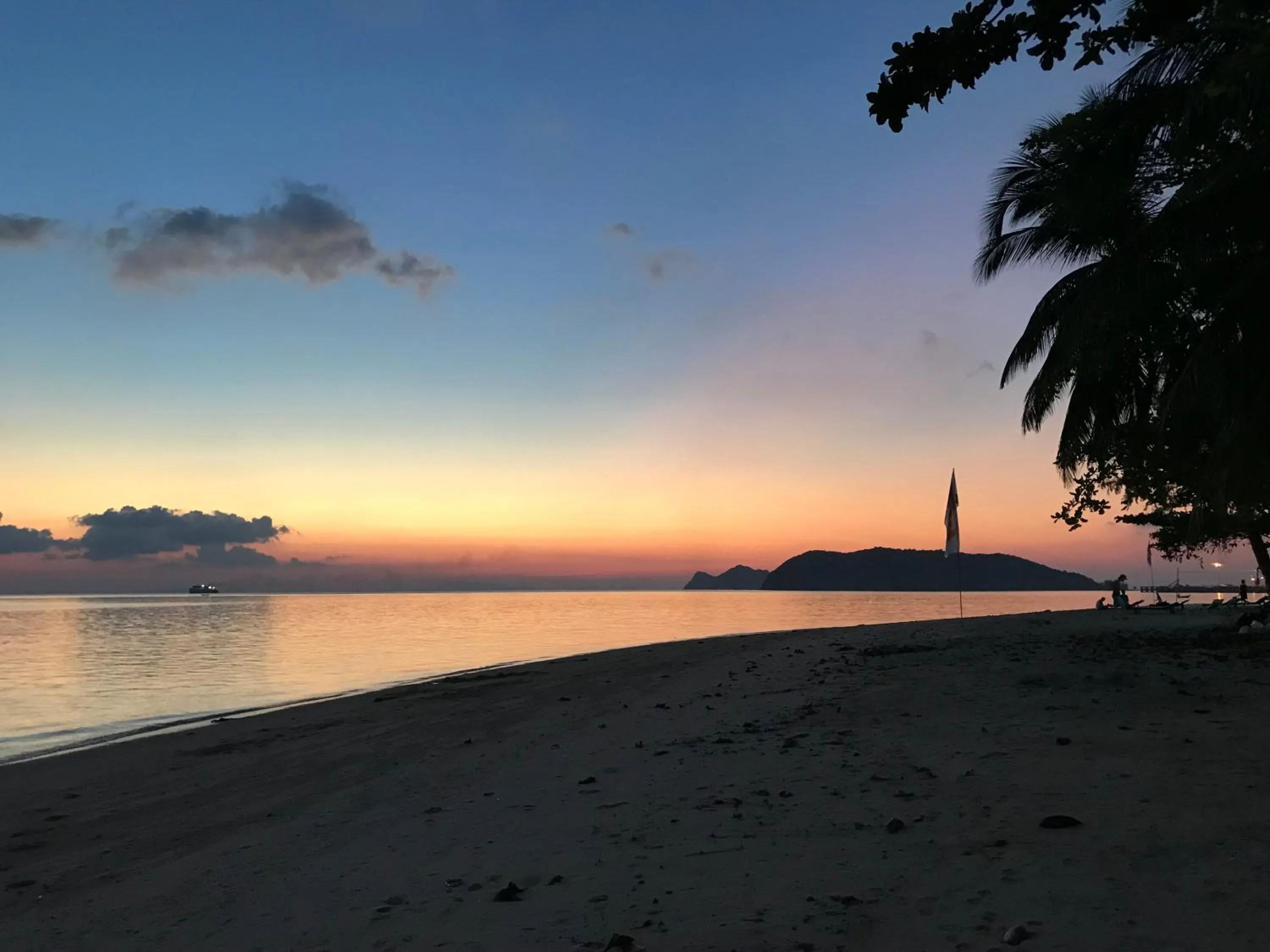 Sunset in Phangan Villa Bungalows