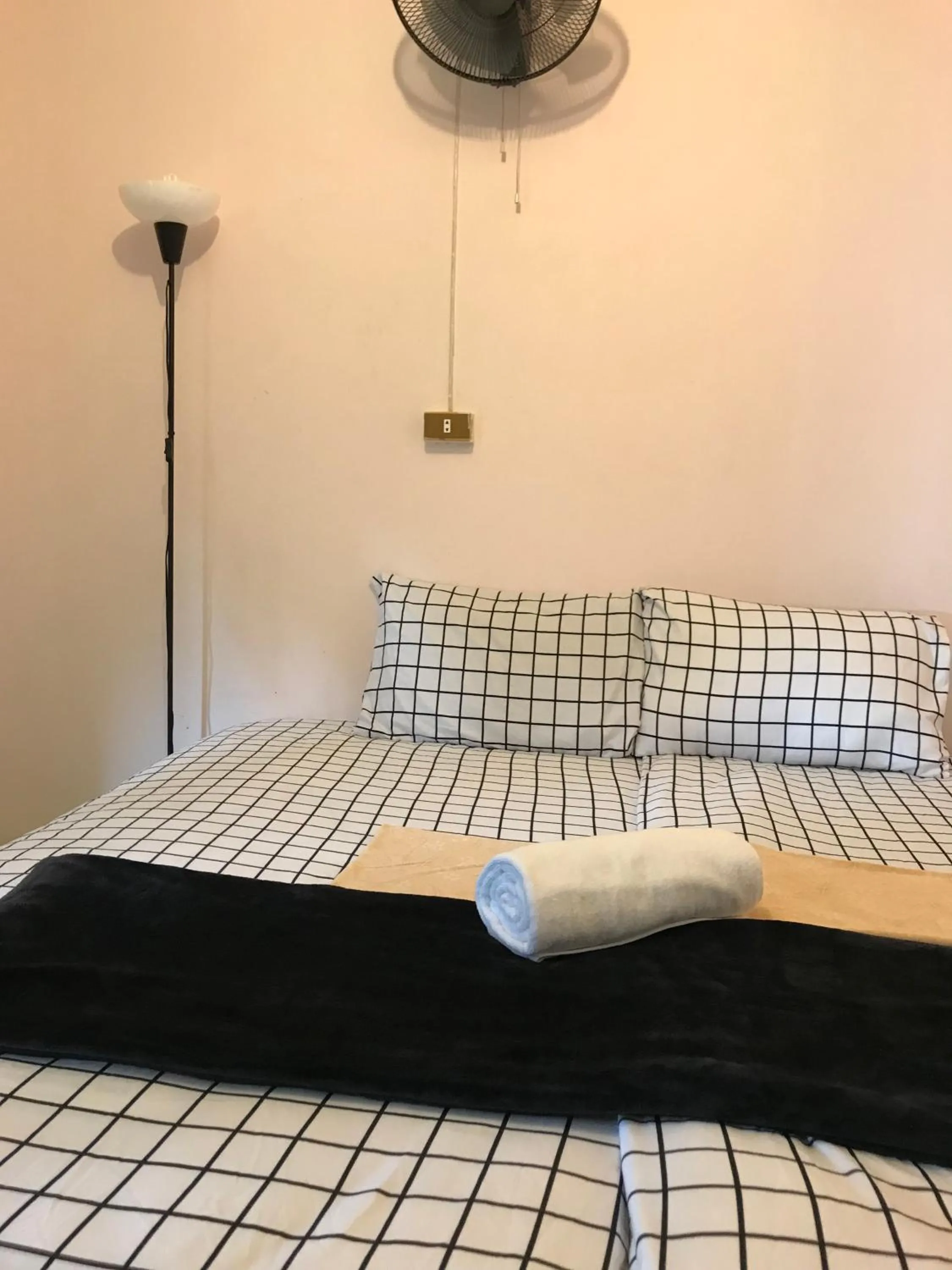 Bed in Phangan Villa Bungalows