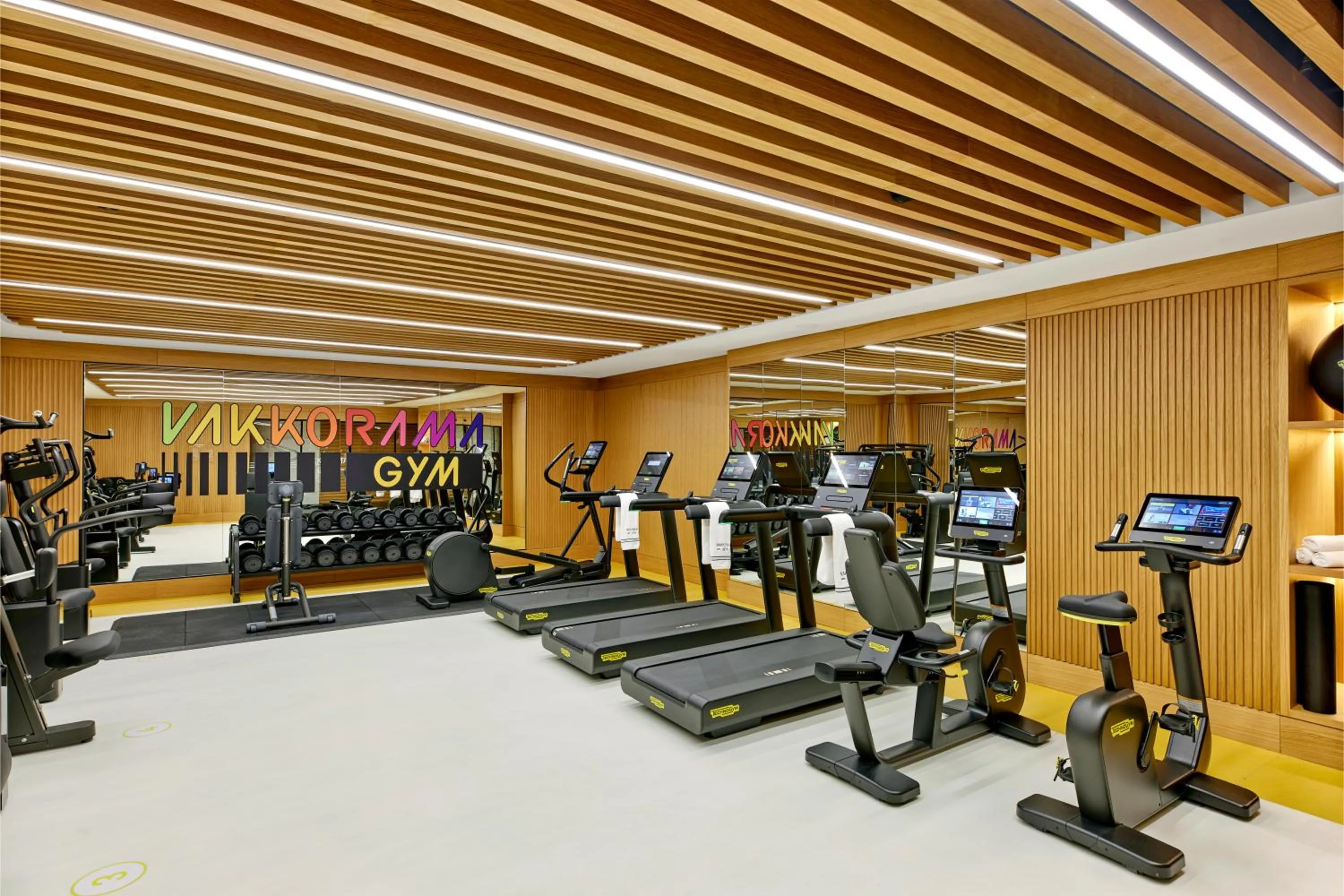 Fitness centre/facilities in Vakko Hotel and Residence