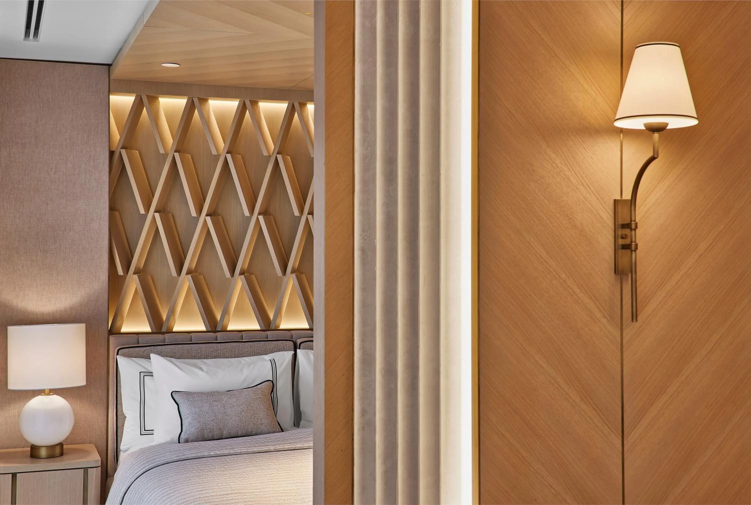 Bed in Vakko Hotel and Residence