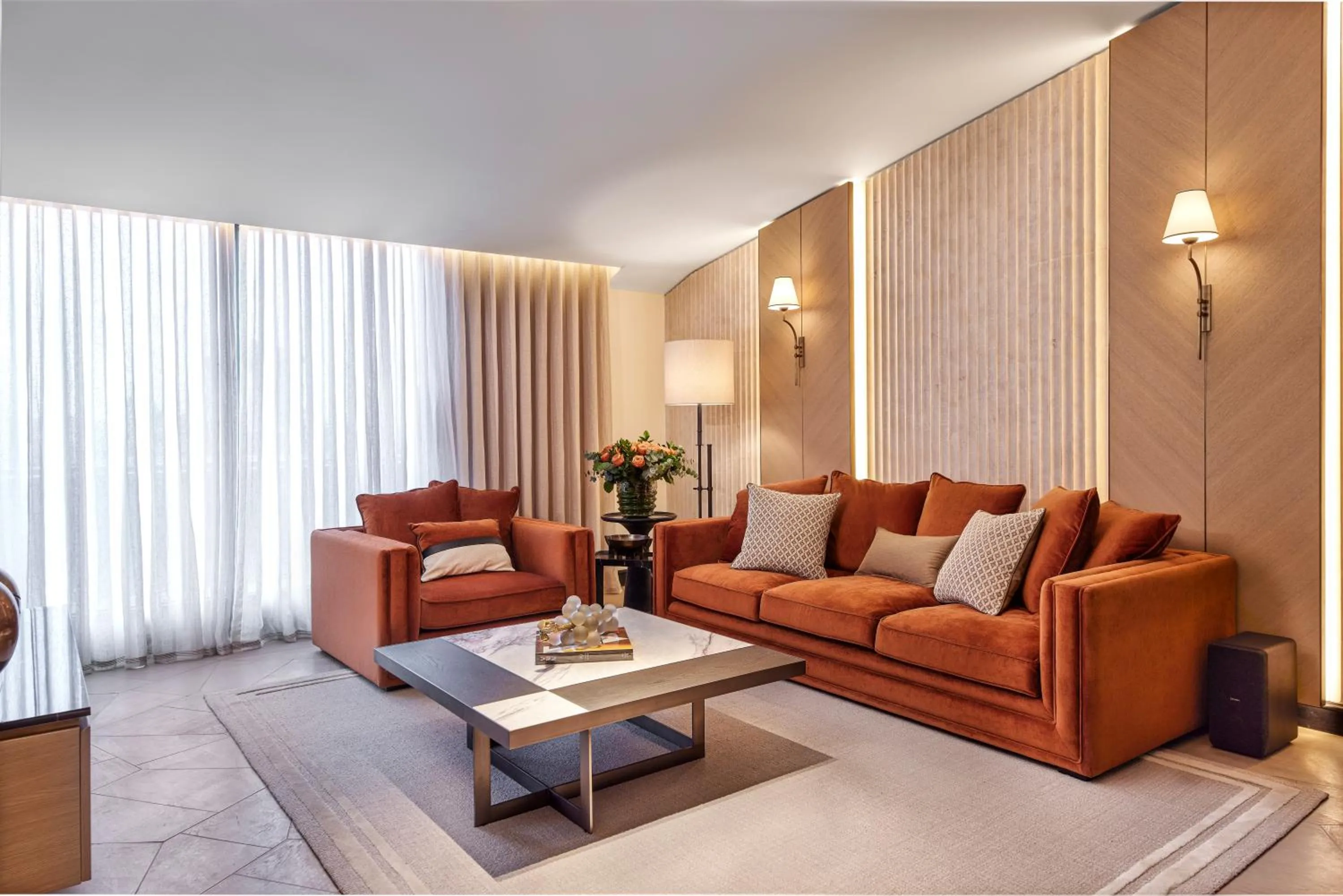 Living room in Vakko Hotel and Residence