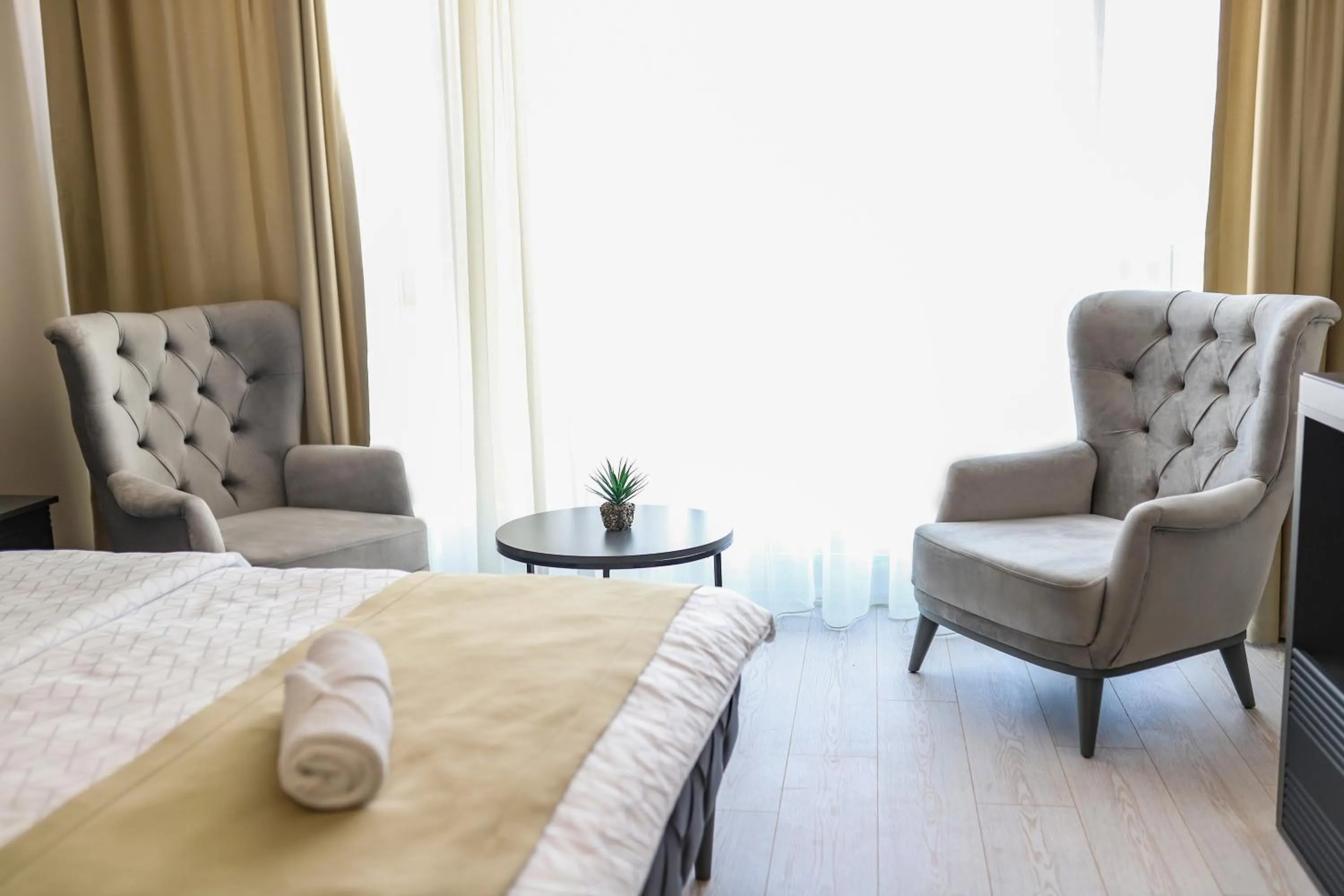 Living room, Bed in PETRA HOTEL TUZLA