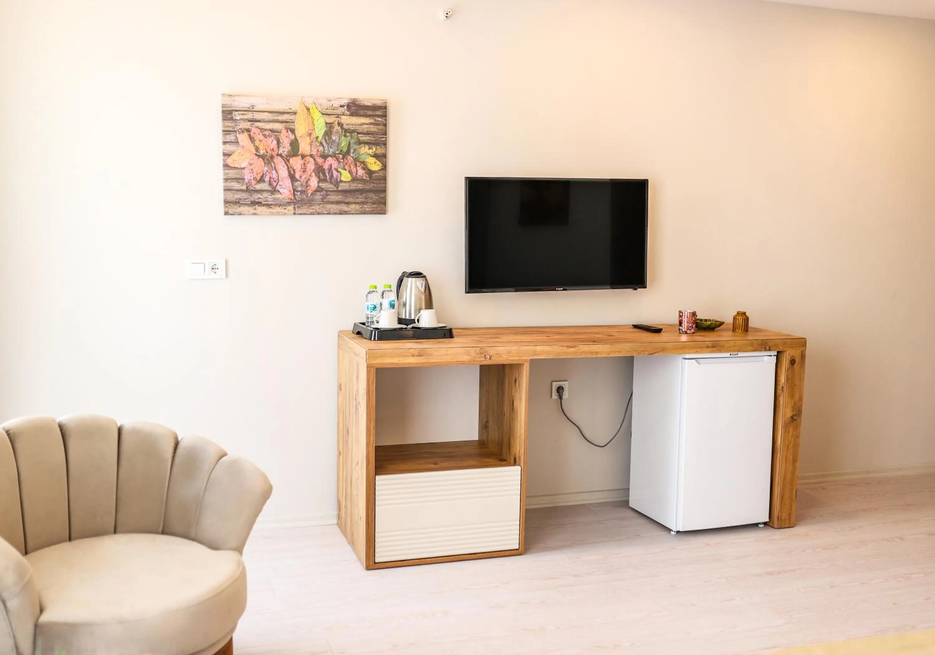 Communal lounge/ TV room in PETRA HOTEL TUZLA