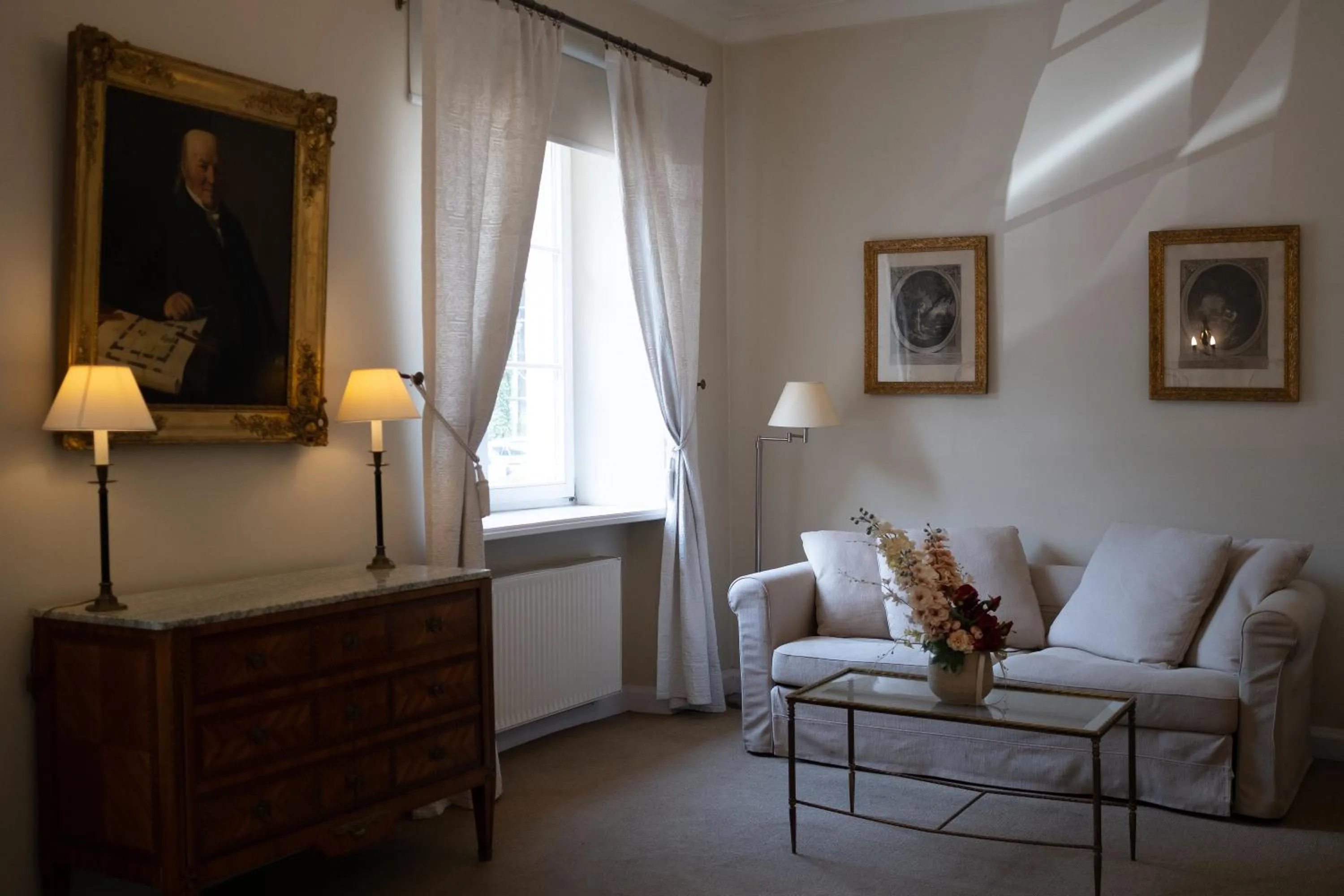 Living room in Dom Pugetów