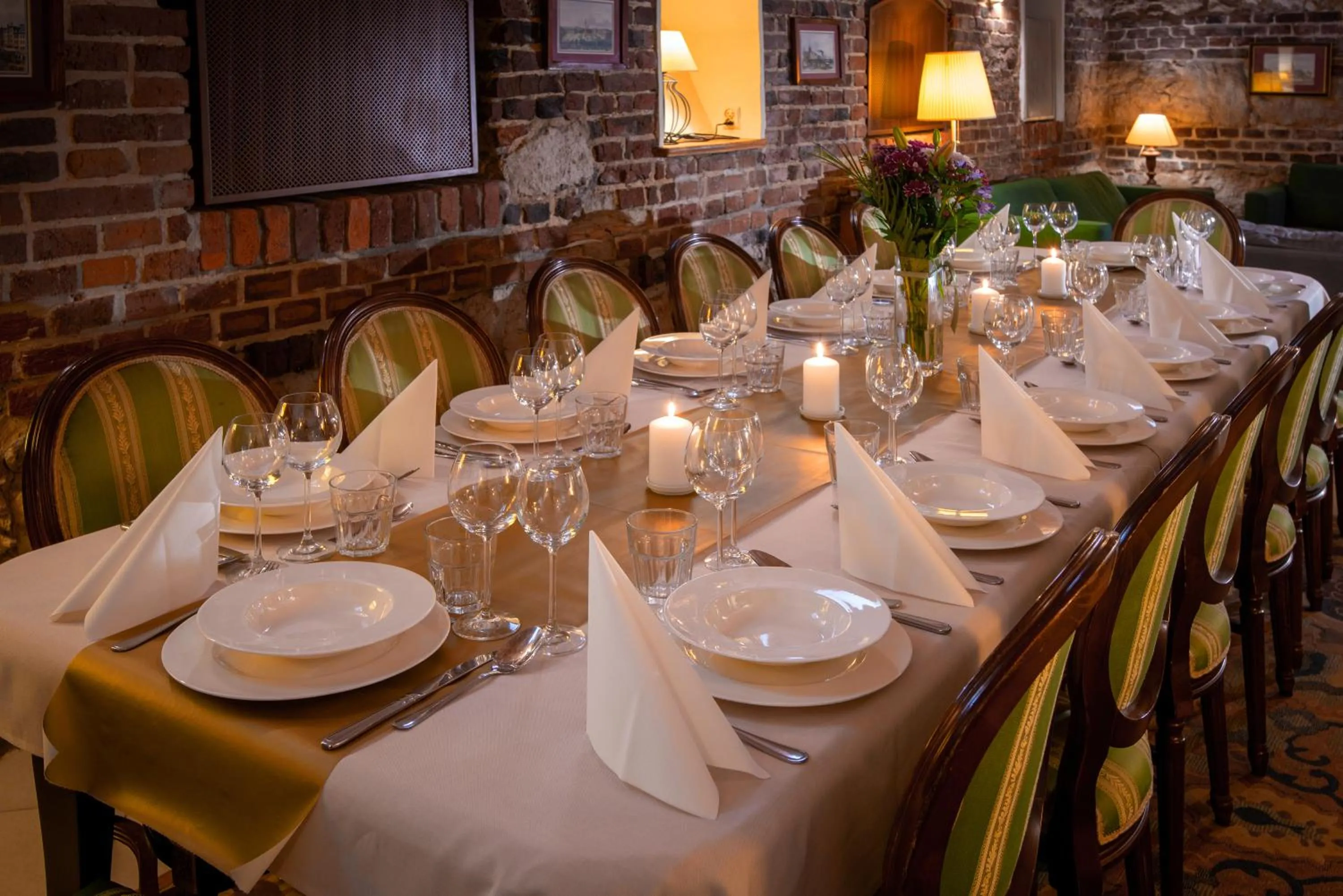 Dining area in Dom Pugetów