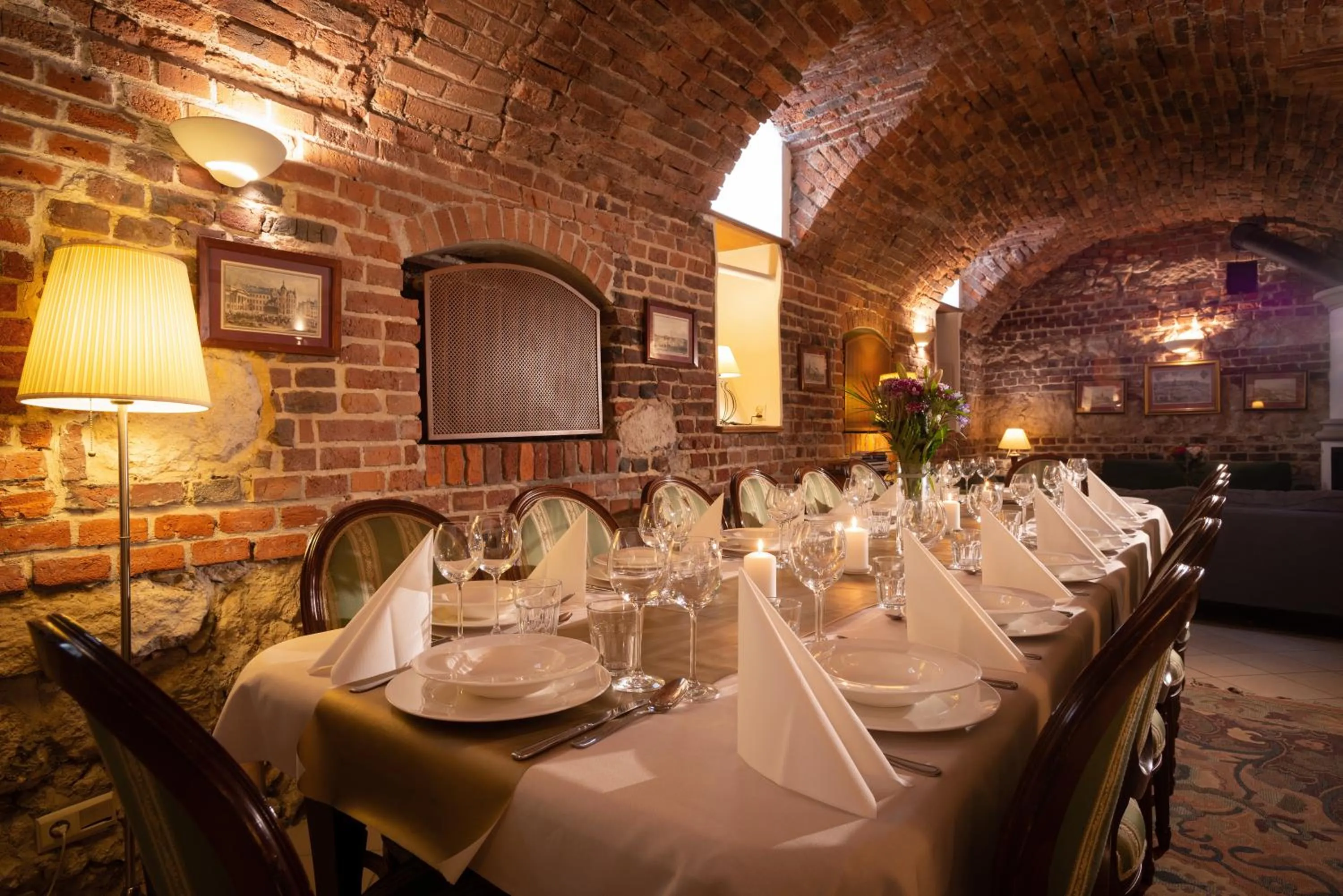 Dining area in Dom Pugetów