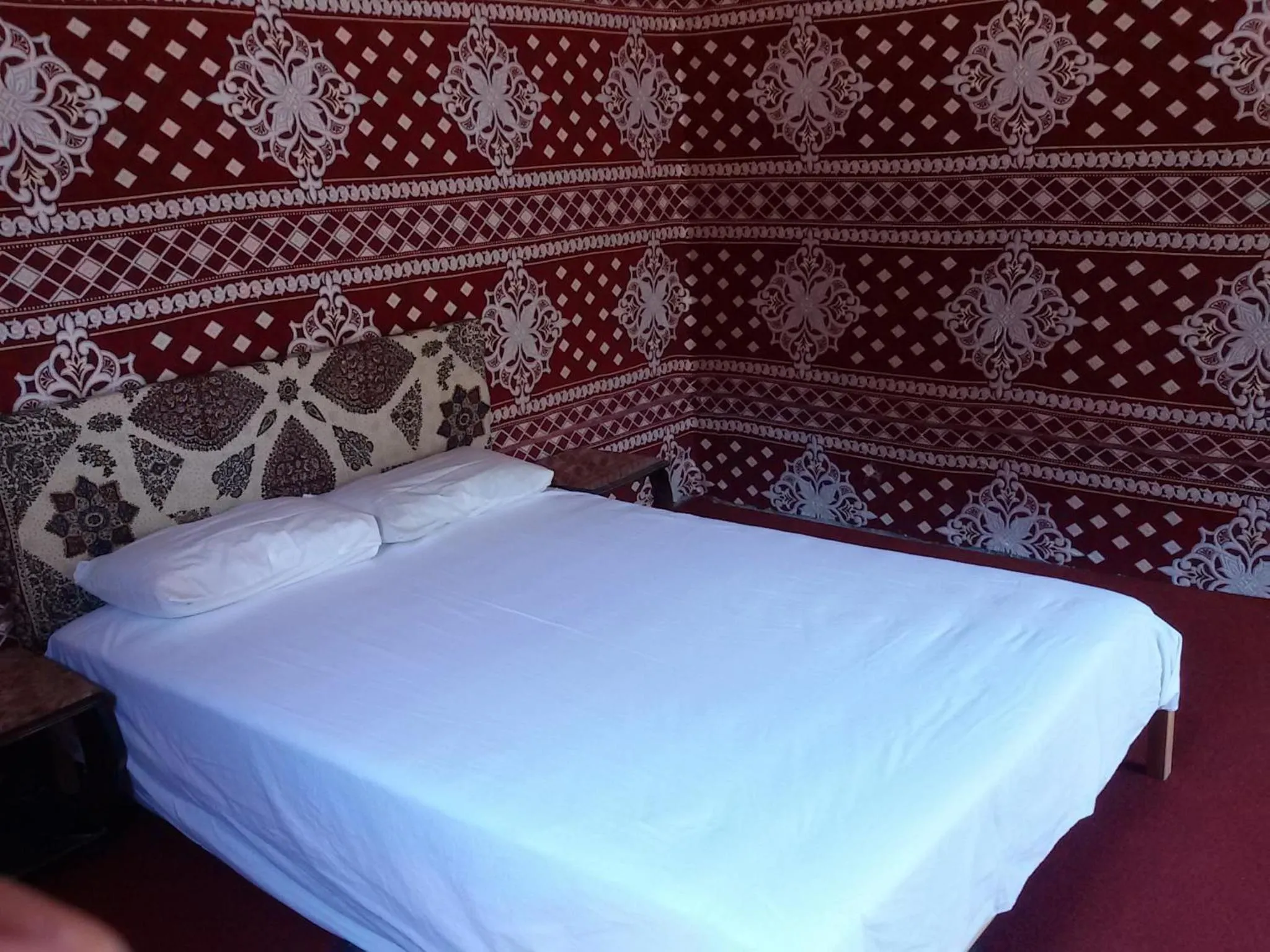 Bed in Obeid's Bedouin Life Camp
