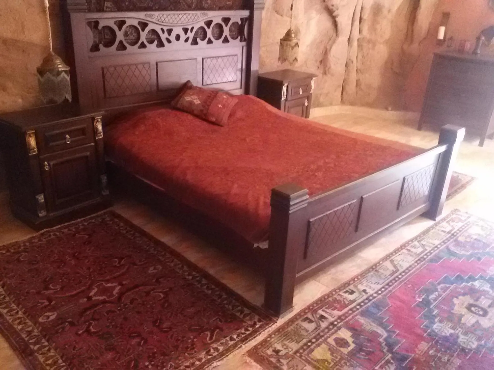 Bed in Obeid's Bedouin Life Camp