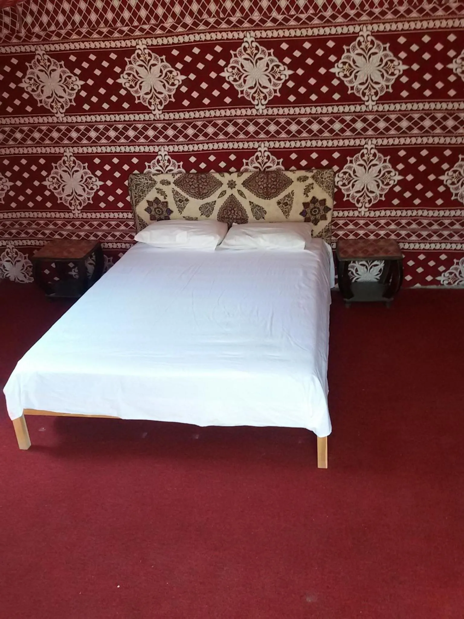 Bed in Obeid's Bedouin Life Camp
