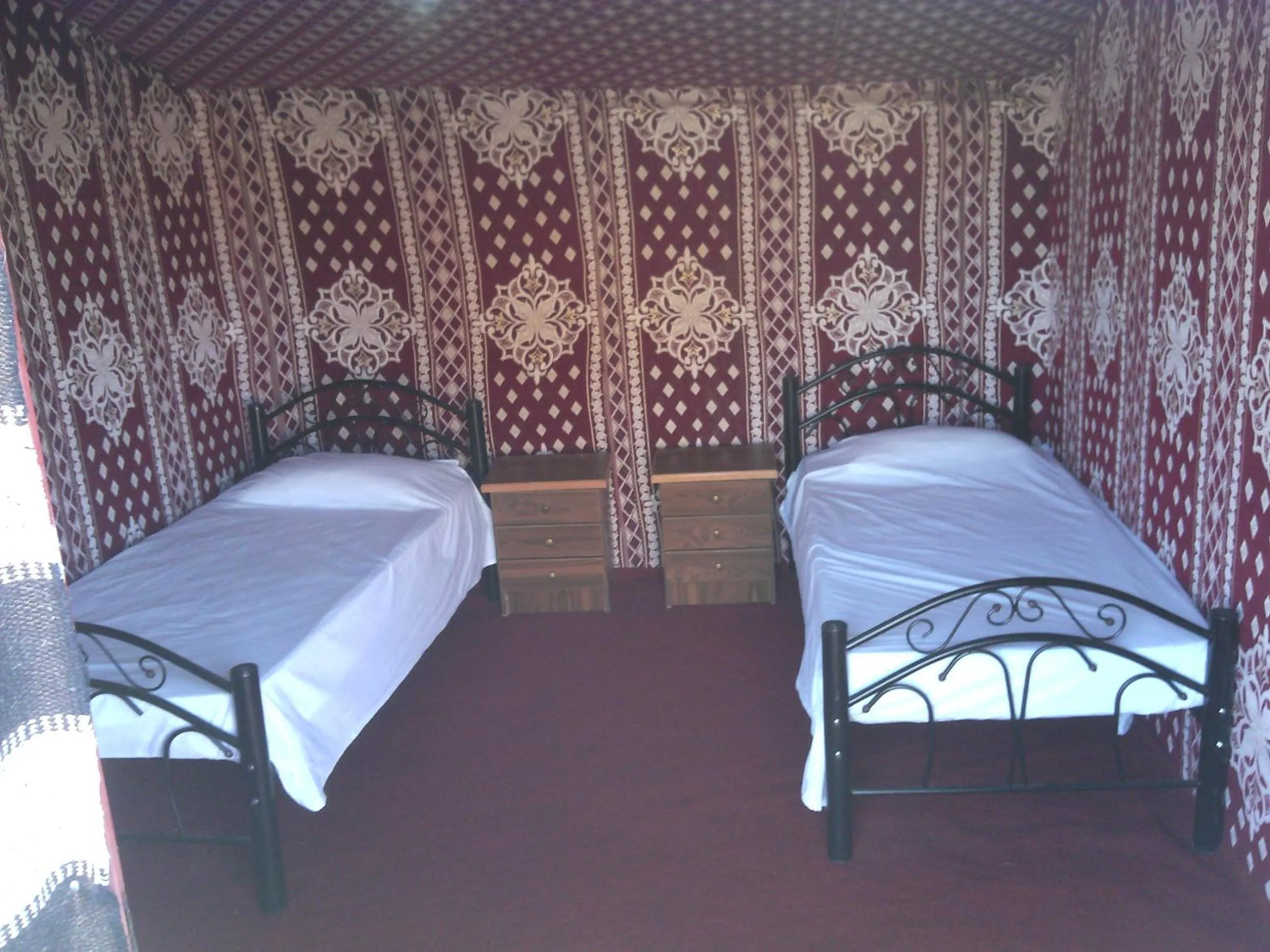 Bed in Obeid's Bedouin Life Camp