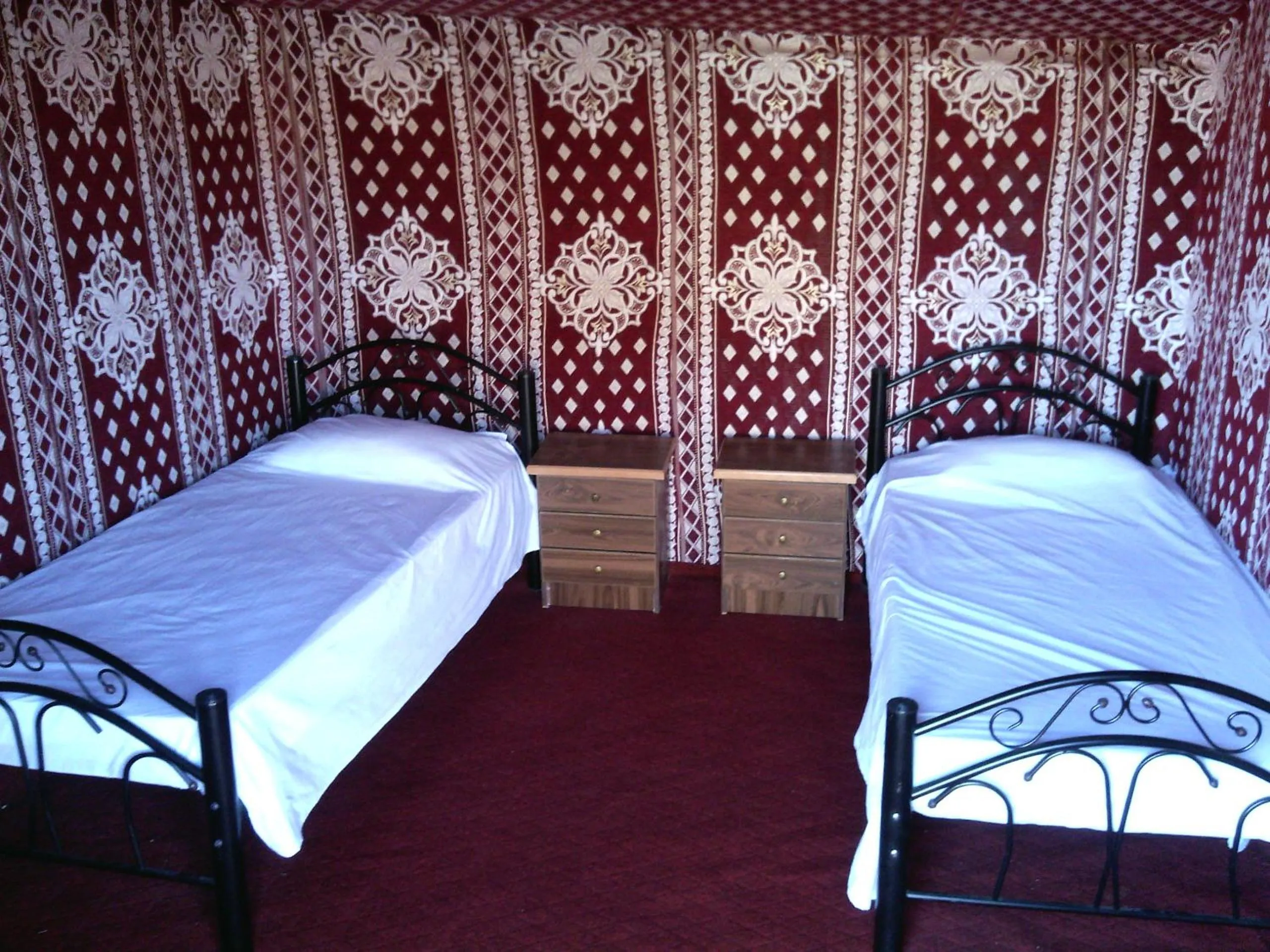 Bed in Obeid's Bedouin Life Camp
